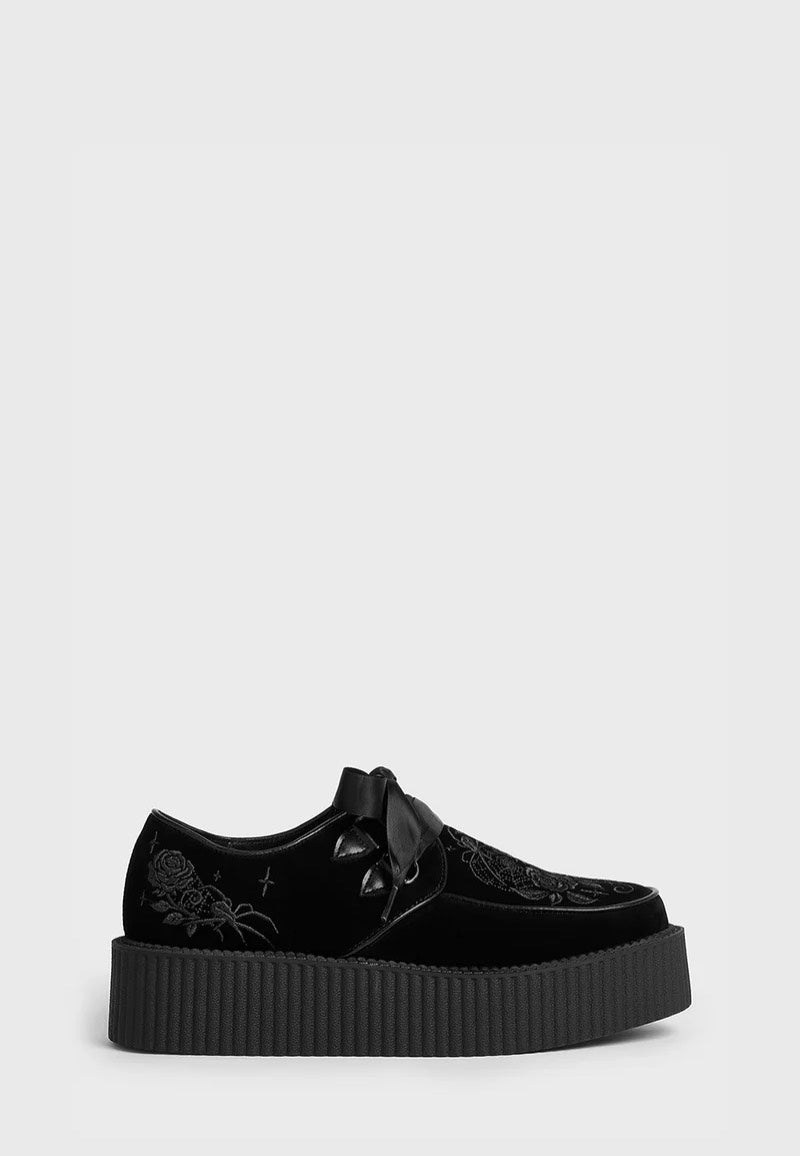 Killstar Nocturnal Creepers Black Girl Shoes | Women-Image