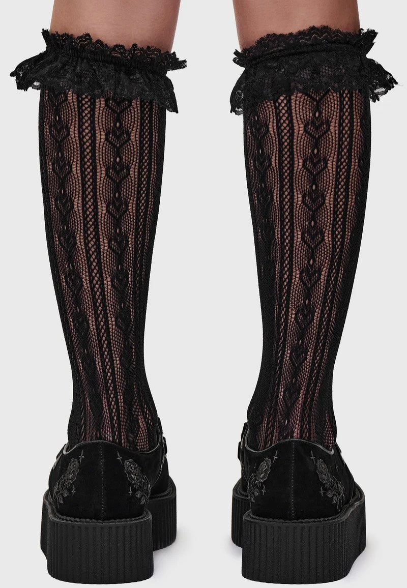 Killstar Nocturnal Creepers Black Girl Shoes | Women-Image