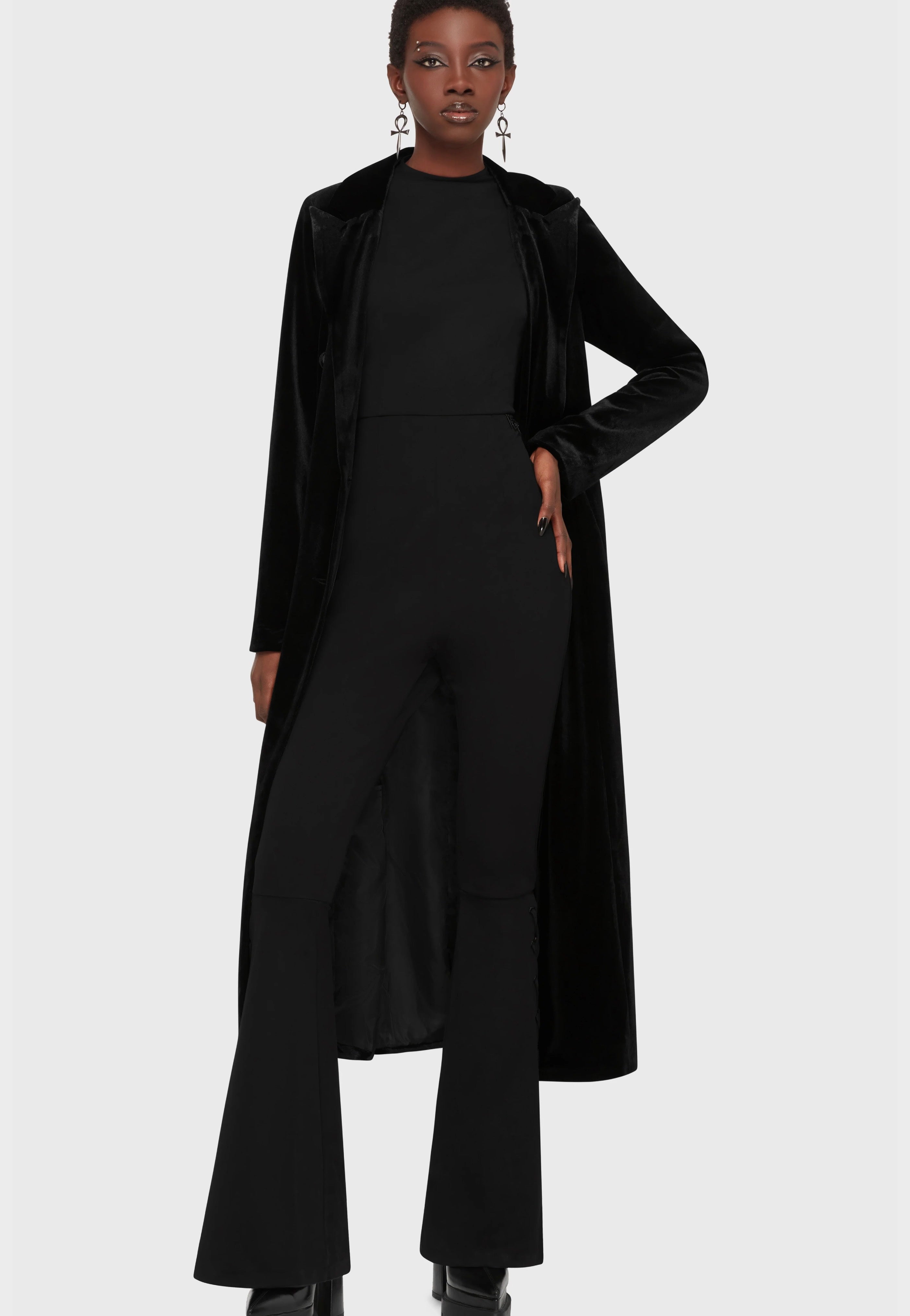 Killstar - Nocturnus Black - Jumpsuit | Women-Image