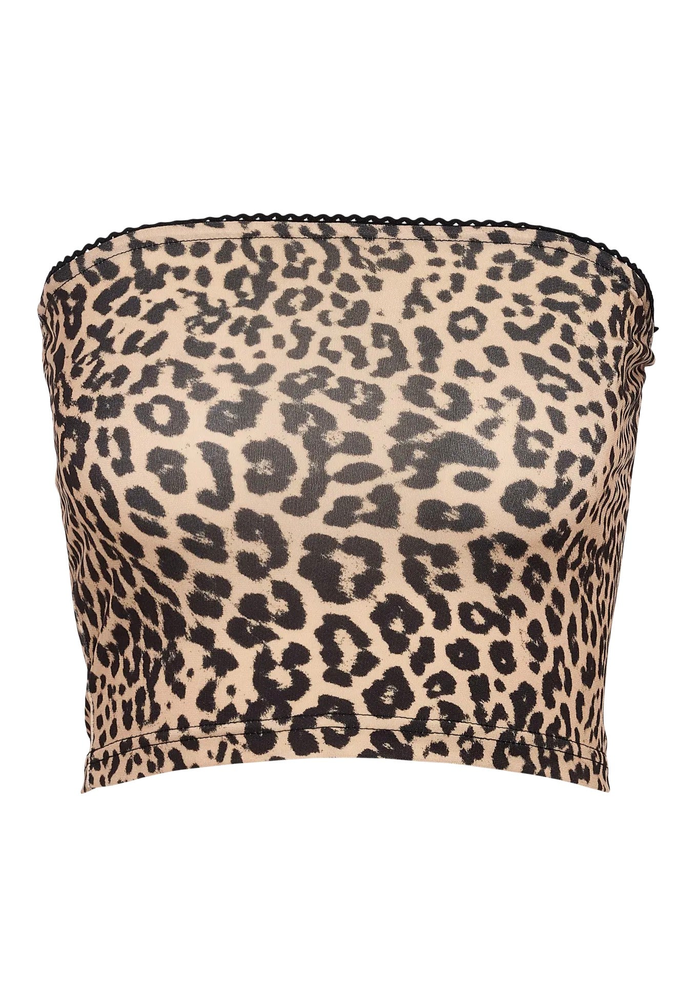 Noisy May - Avery Tube Silver Mink Leo - Top | Women-Image