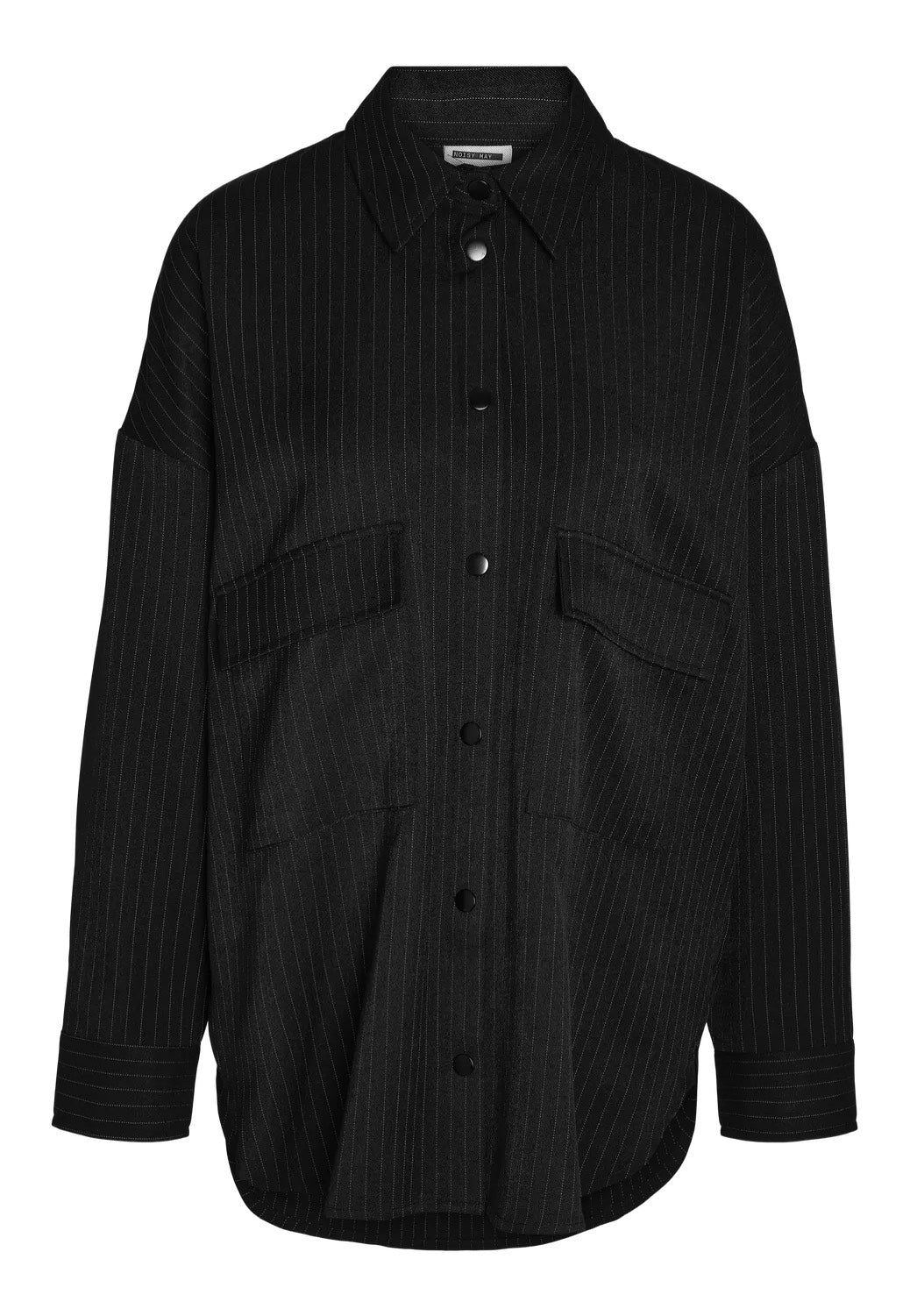 Noisy May - Dallas Pinstripe Black White - Blouse | Neutral-Image
