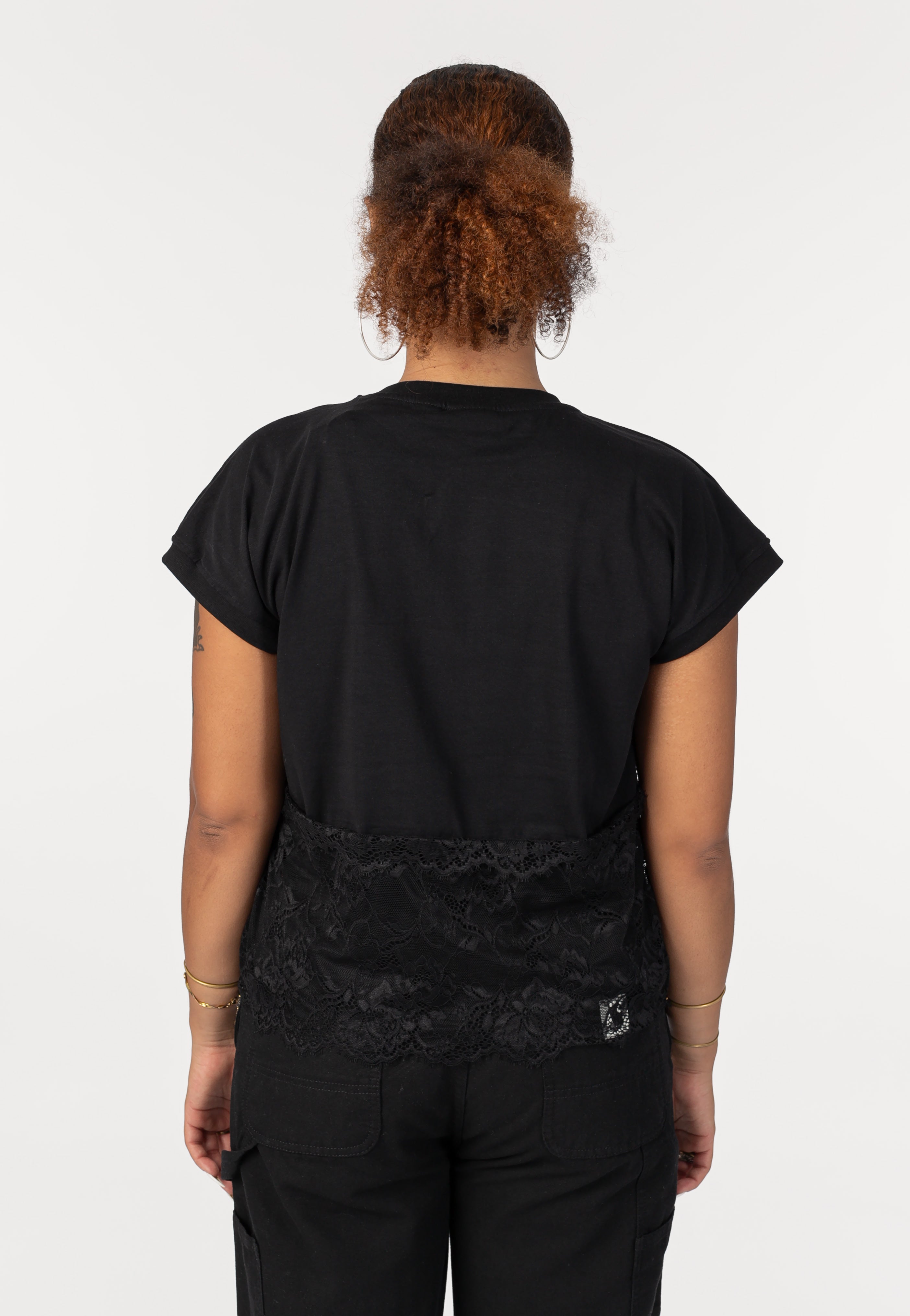 Noisy May - Easy Lace Black - T-Shirt | Women-Image