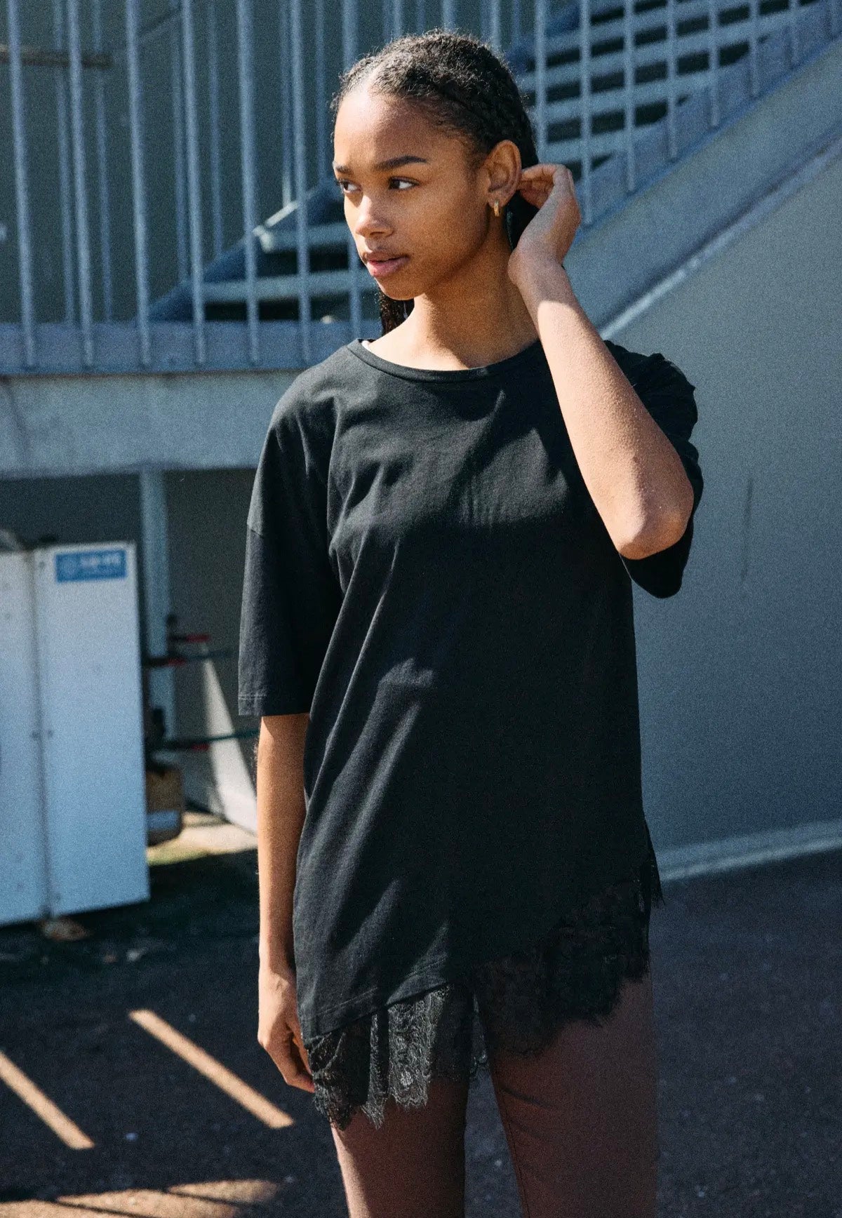 Noisy May Easy Lace Tnt Black - T-Shirt | Impericon