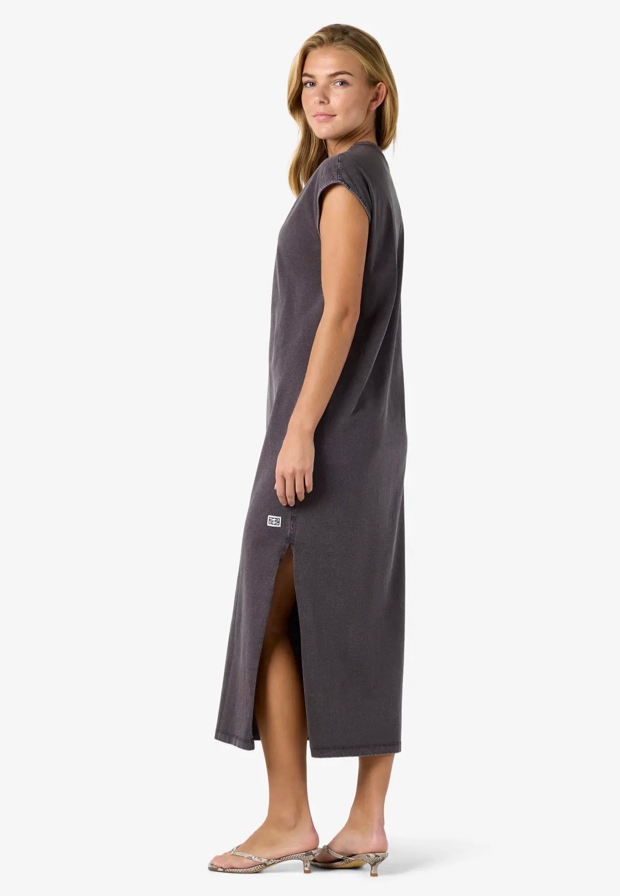 Noisy May - Filipa Midi Obsidian Washed - Dress | Women-Image