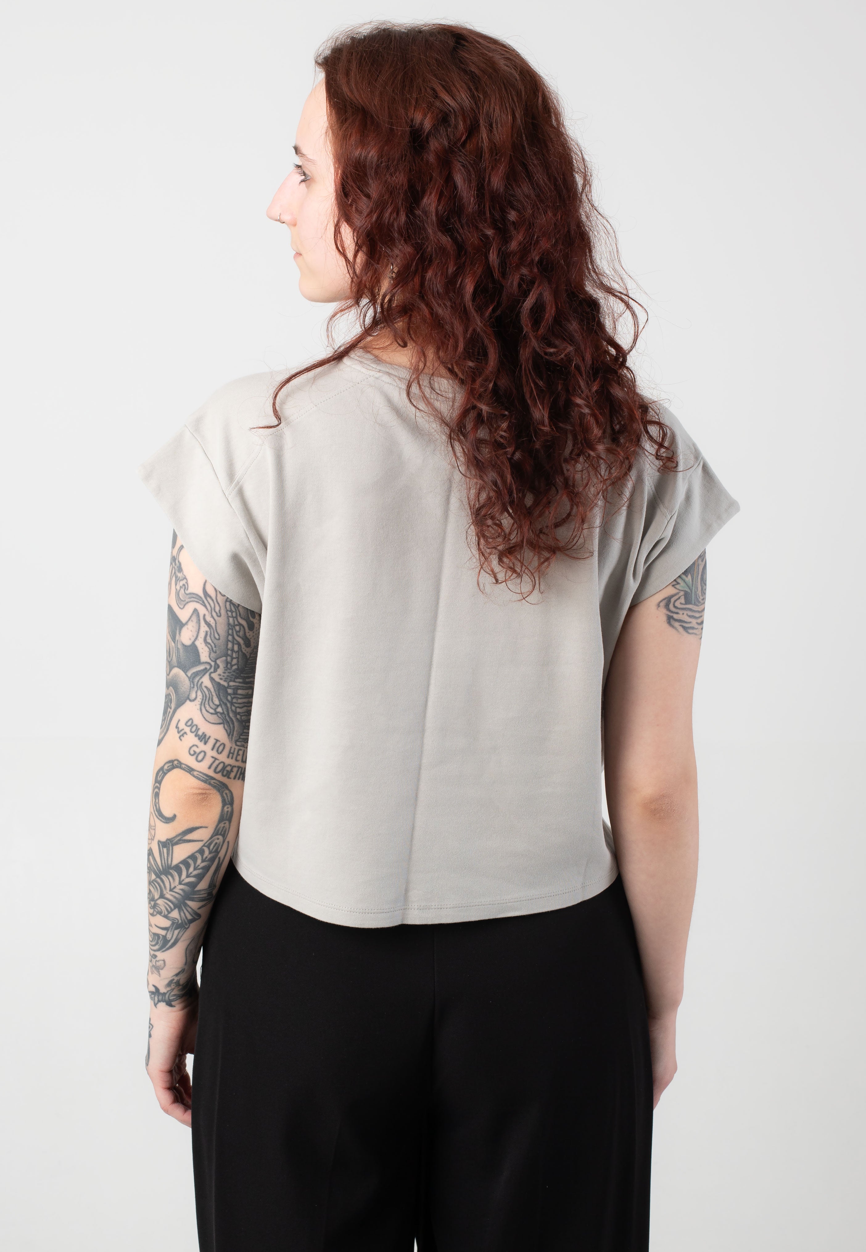 Noisy May - Kim Ghost Gray - T-Shirt | Women-Image