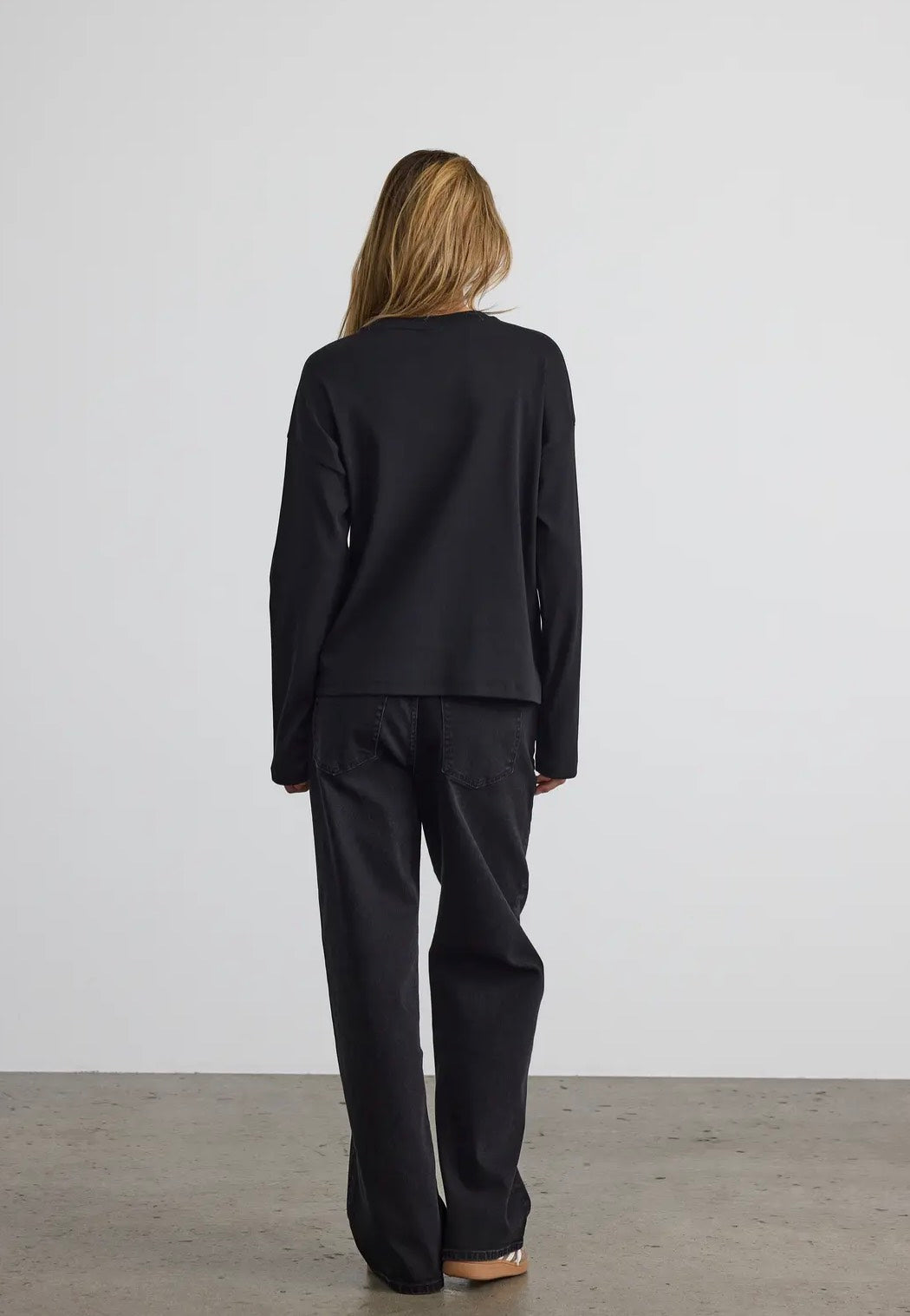 Noisy May - Mocca Black - Longsleeve | Women-Image