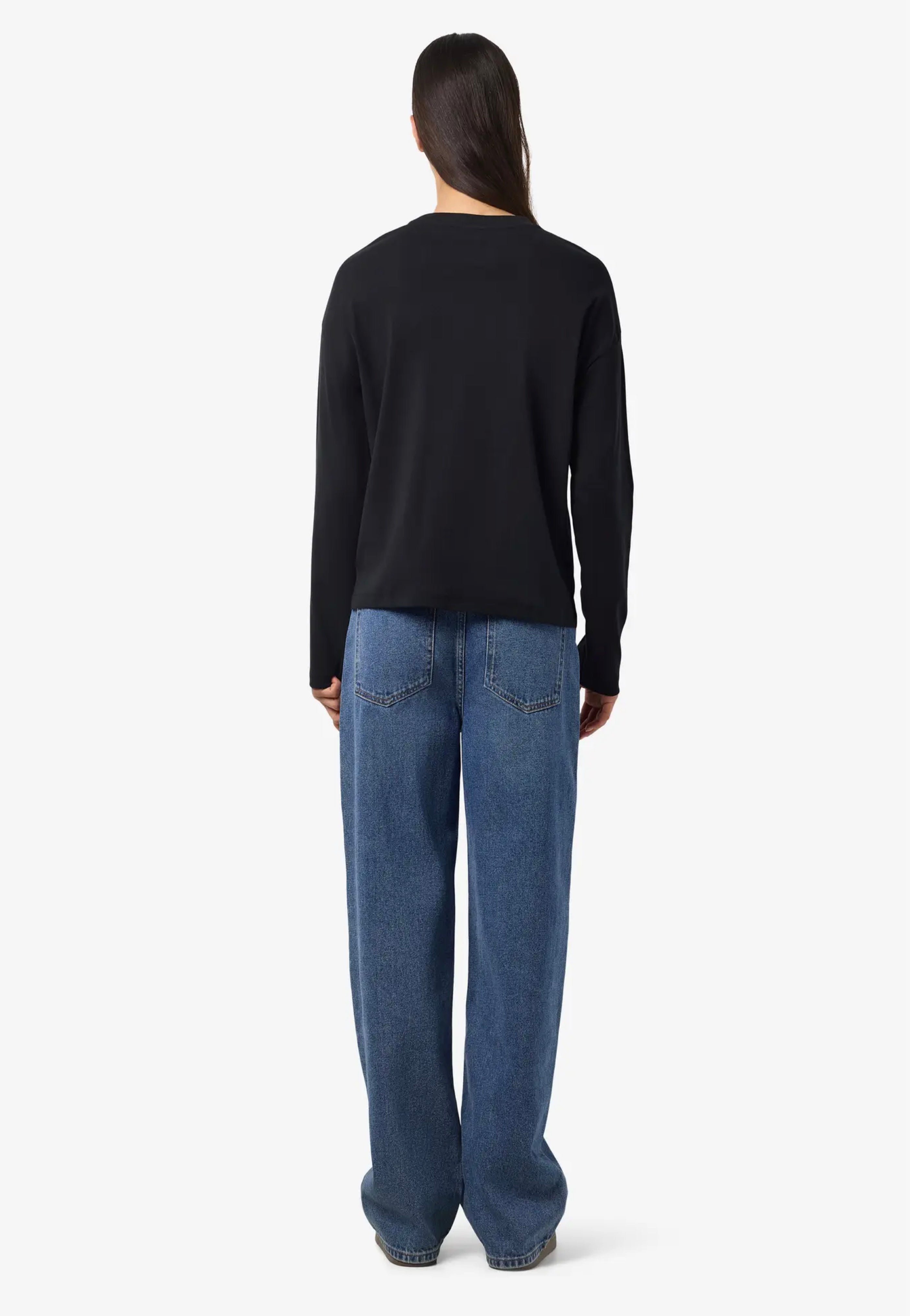 Noisy May - Mocca Black - Longsleeve | Women-Image