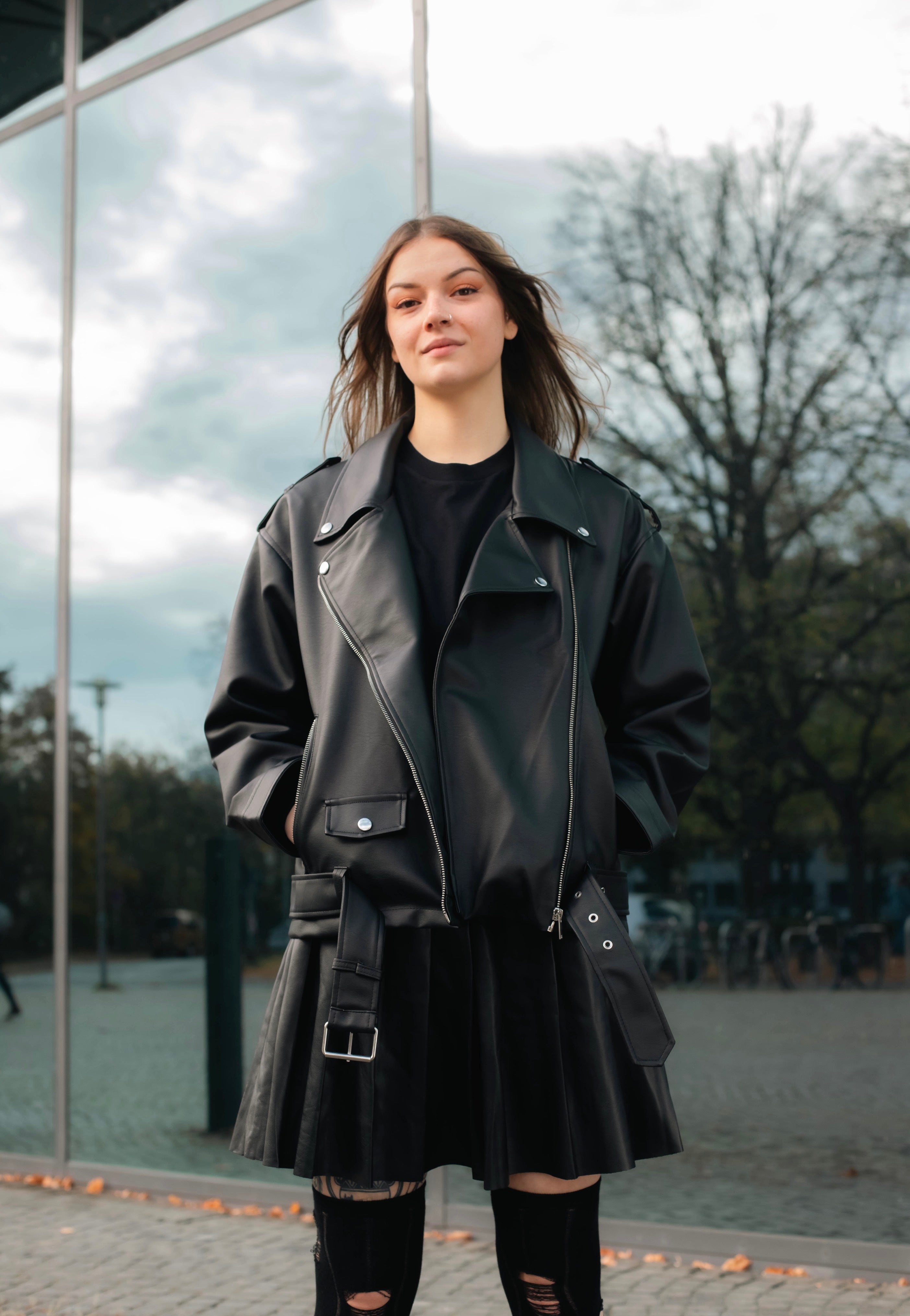 Noisy May - Paulina Oversize Biker Black - Jacket | Impericon