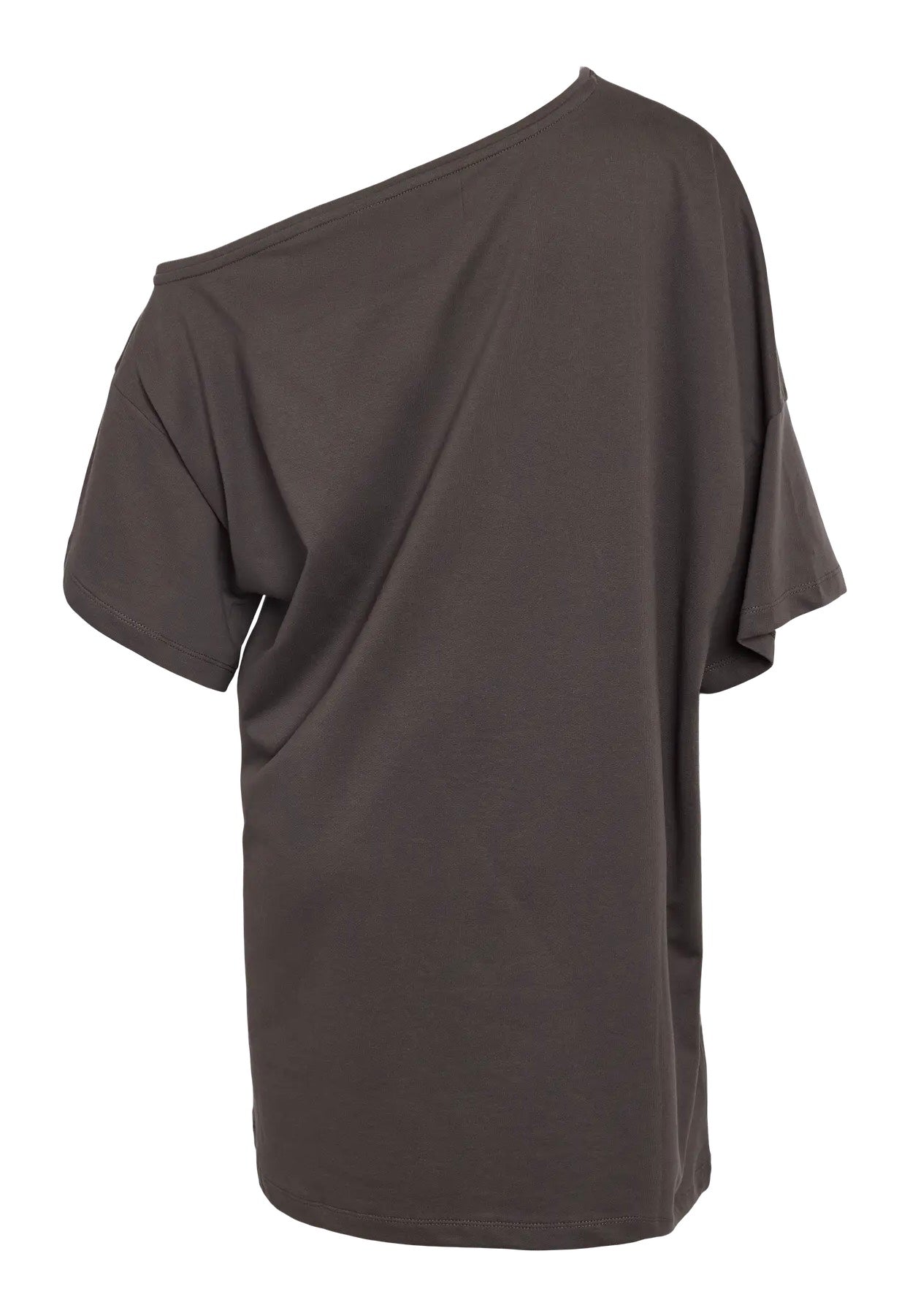 Noisy May - Robin Mocca One Charcoal Gray Lips - Dress | Women-Image