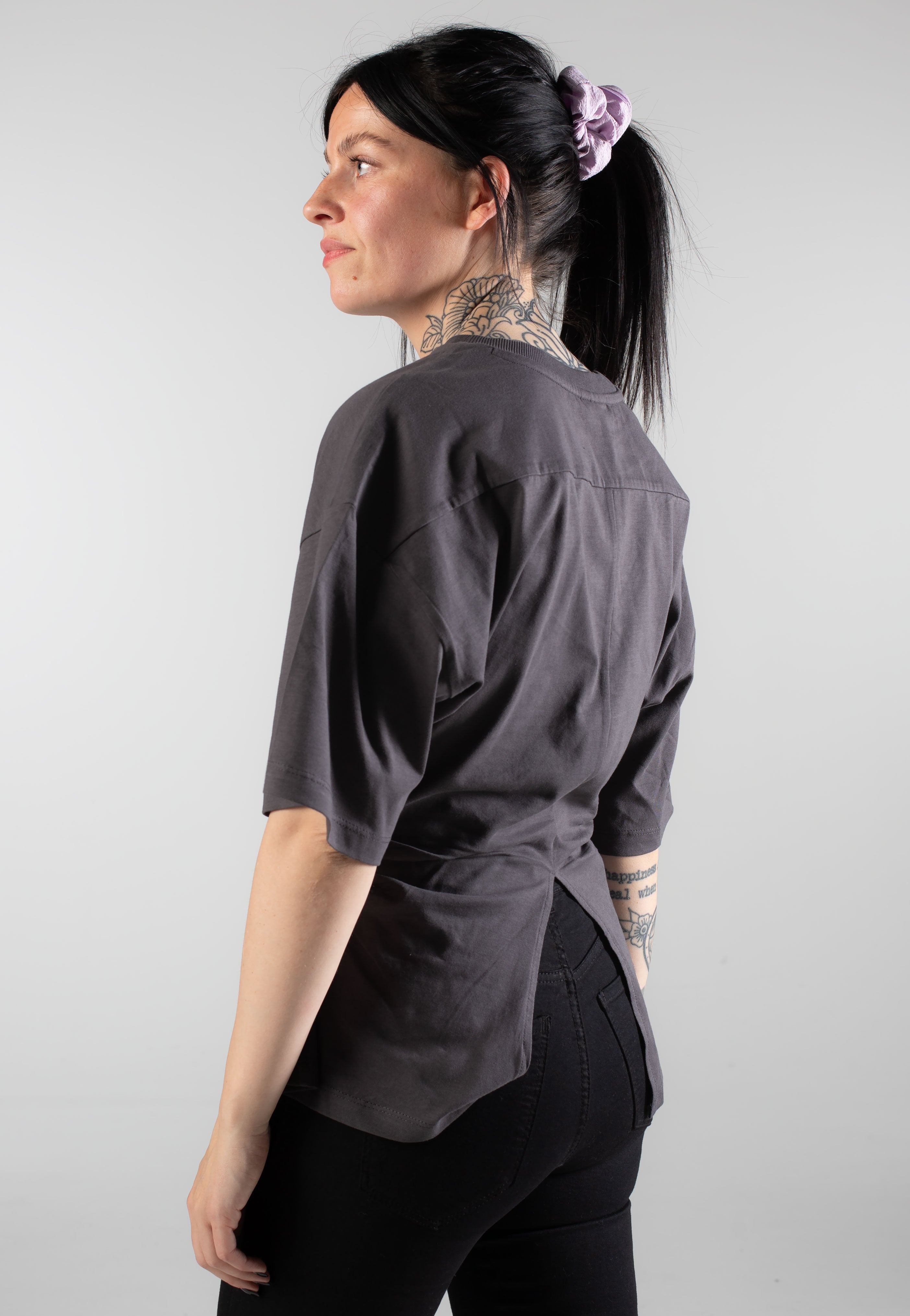 Noisy May - Tori Waisted Obsidian - T-Shirt | Women-Image