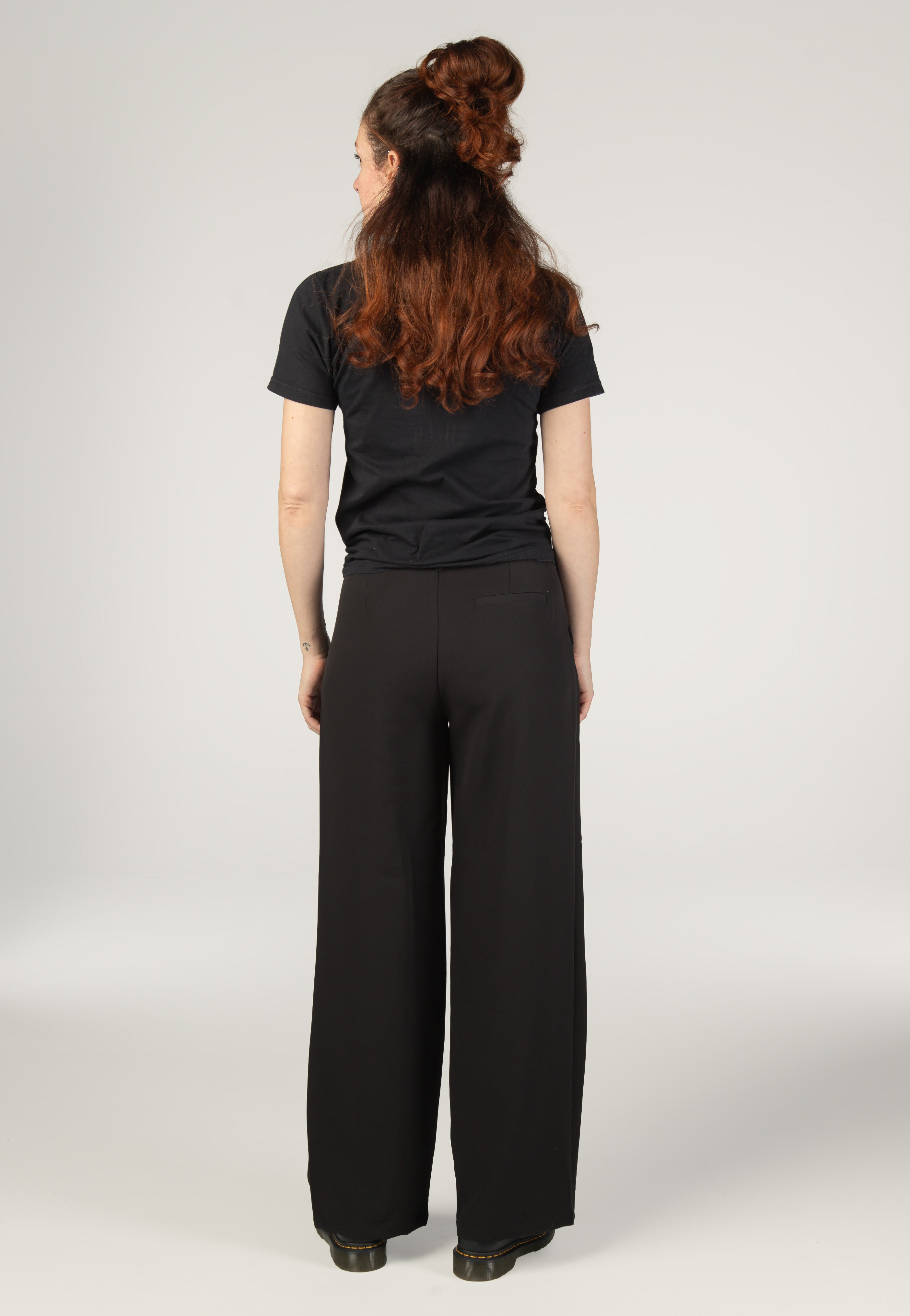 Noisy May - Viola Wide Black - Pants | Women-Image