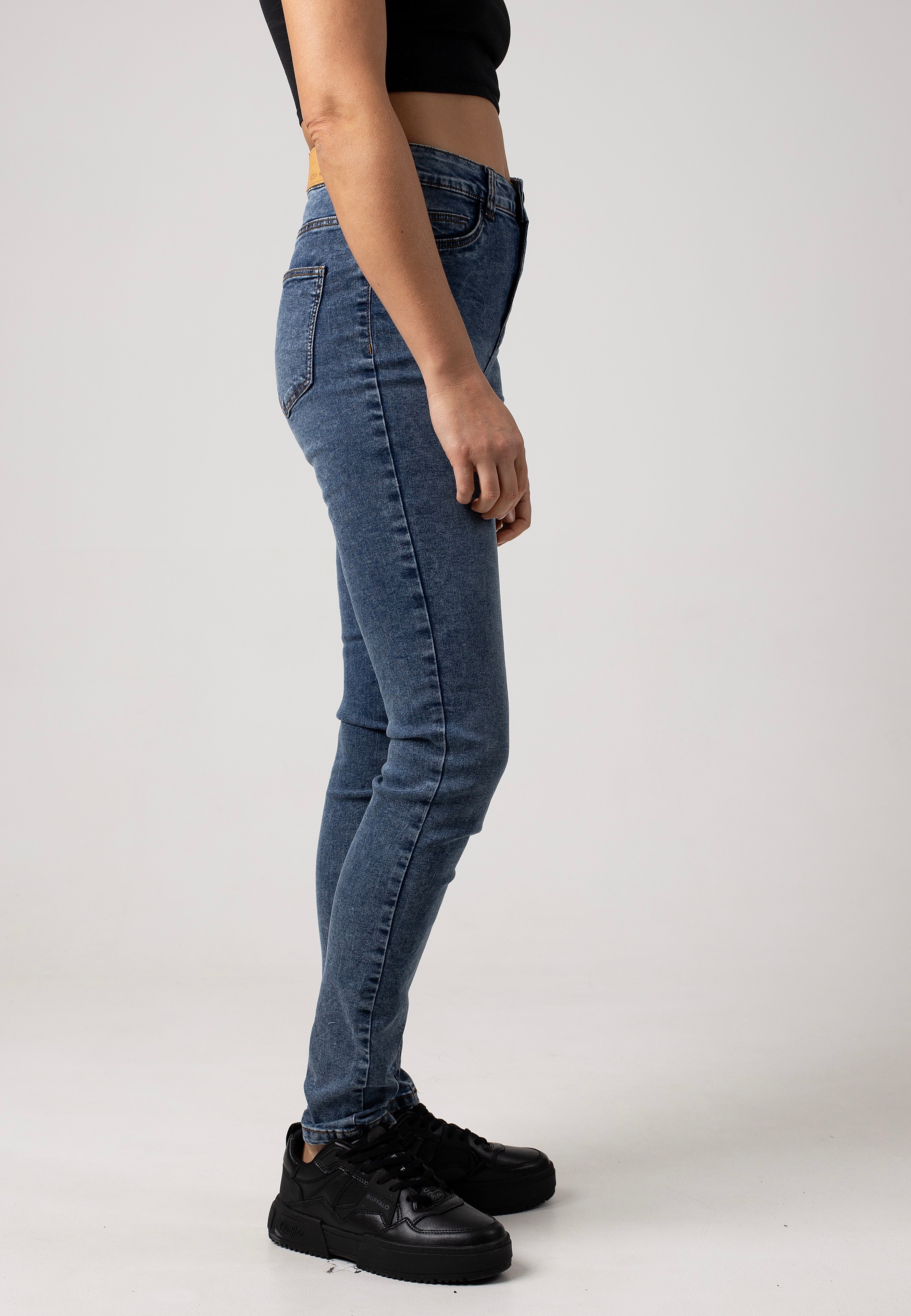 Noisy May - Callie Skinny Medium Blue Denim - Jeans | Women-Image