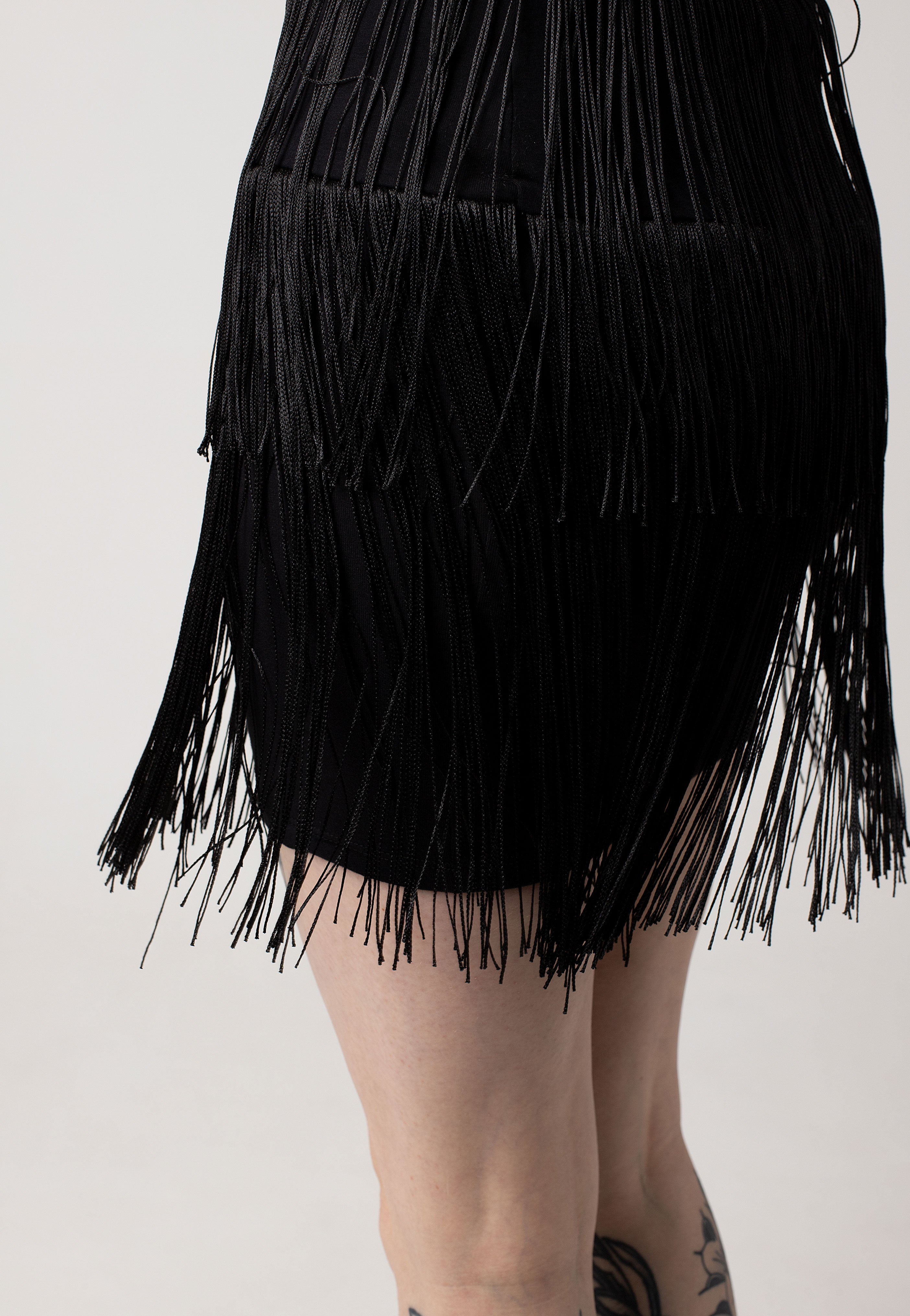 Noisy May - Dallas Black Fringes - Skirt | Women-Image