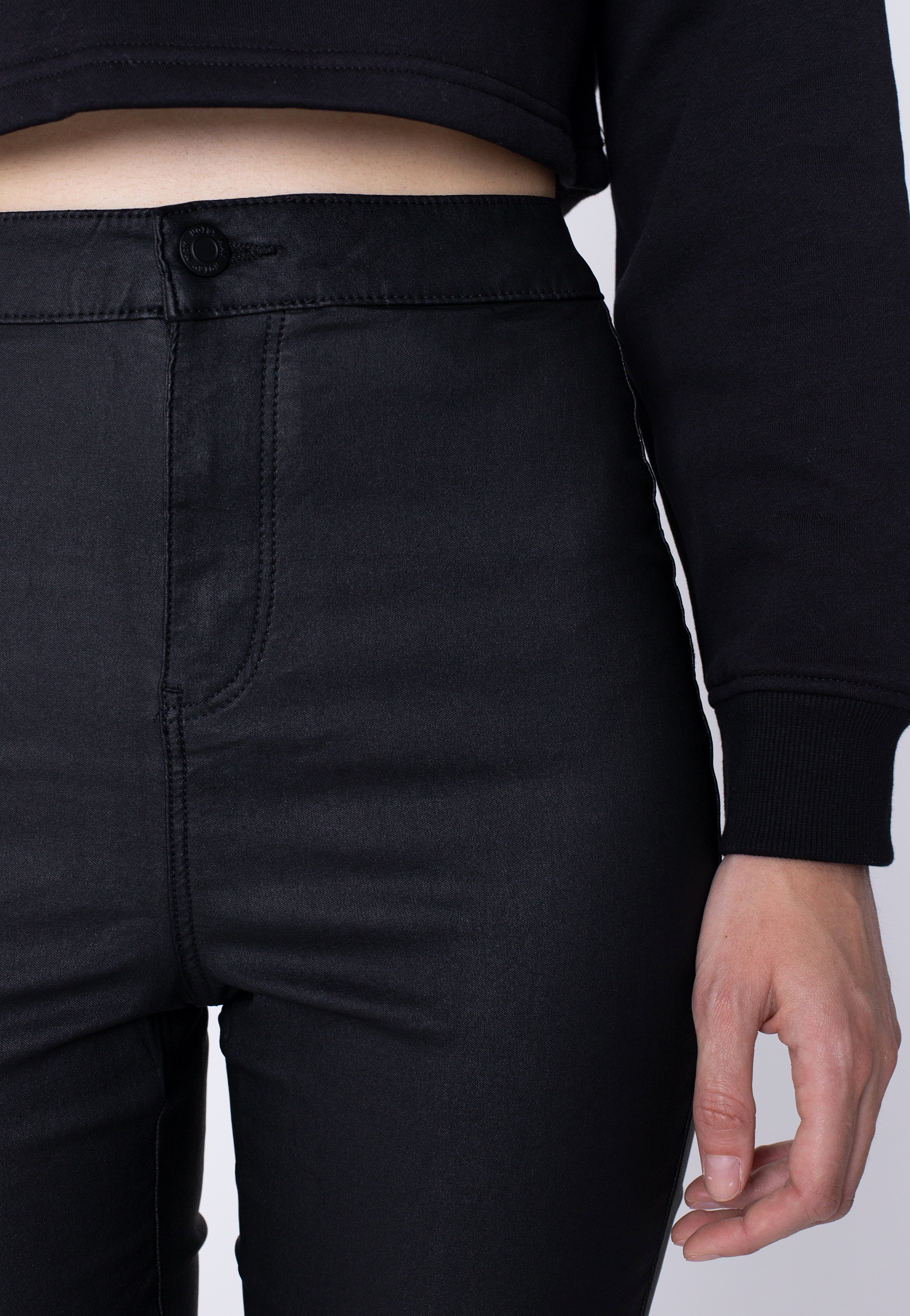 Noisy May - Ella Super Coated Black - Leggings | Women-Image