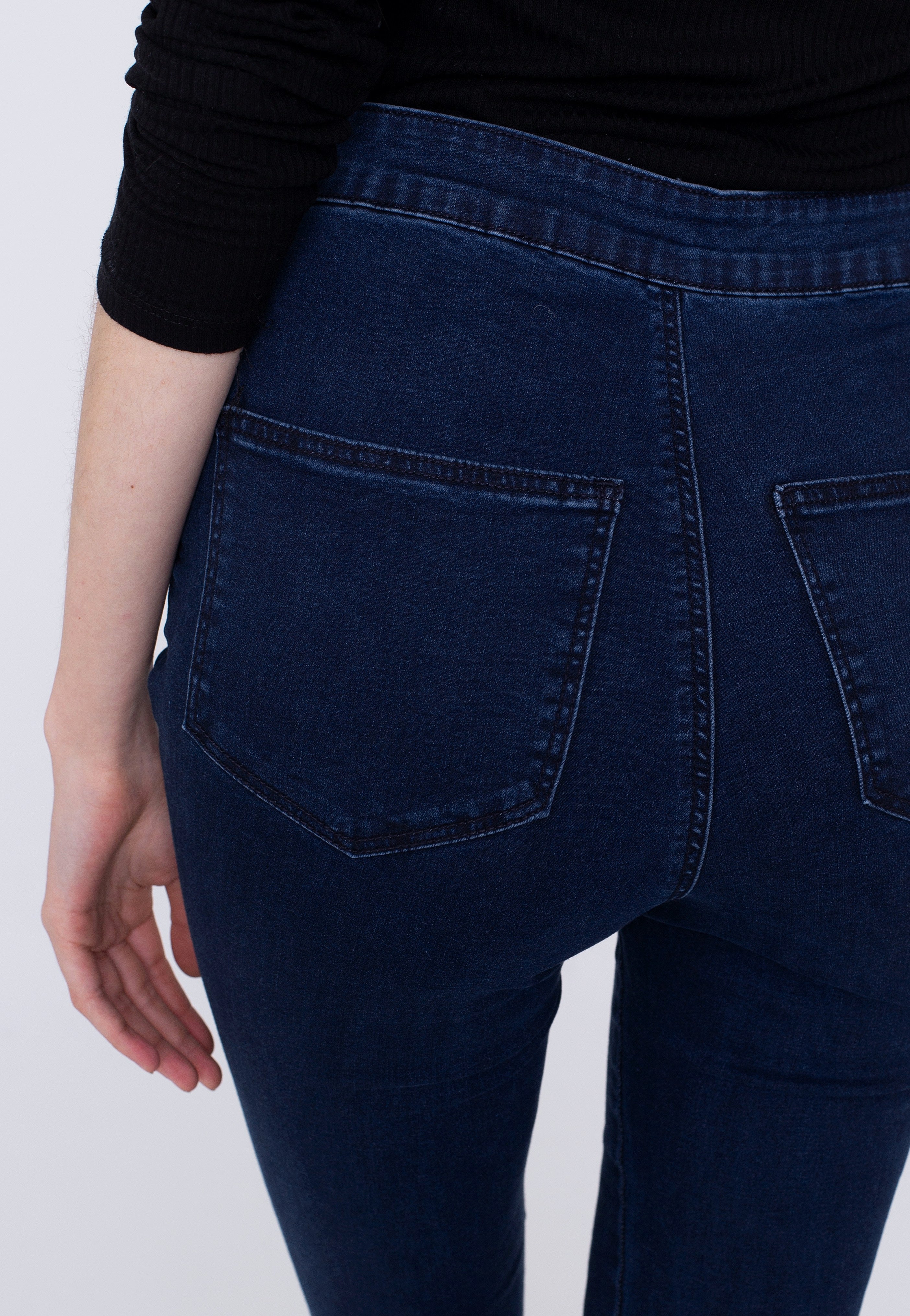 Noisy May - Ella Super Dark Blue Denim - Jeans | Women-Image