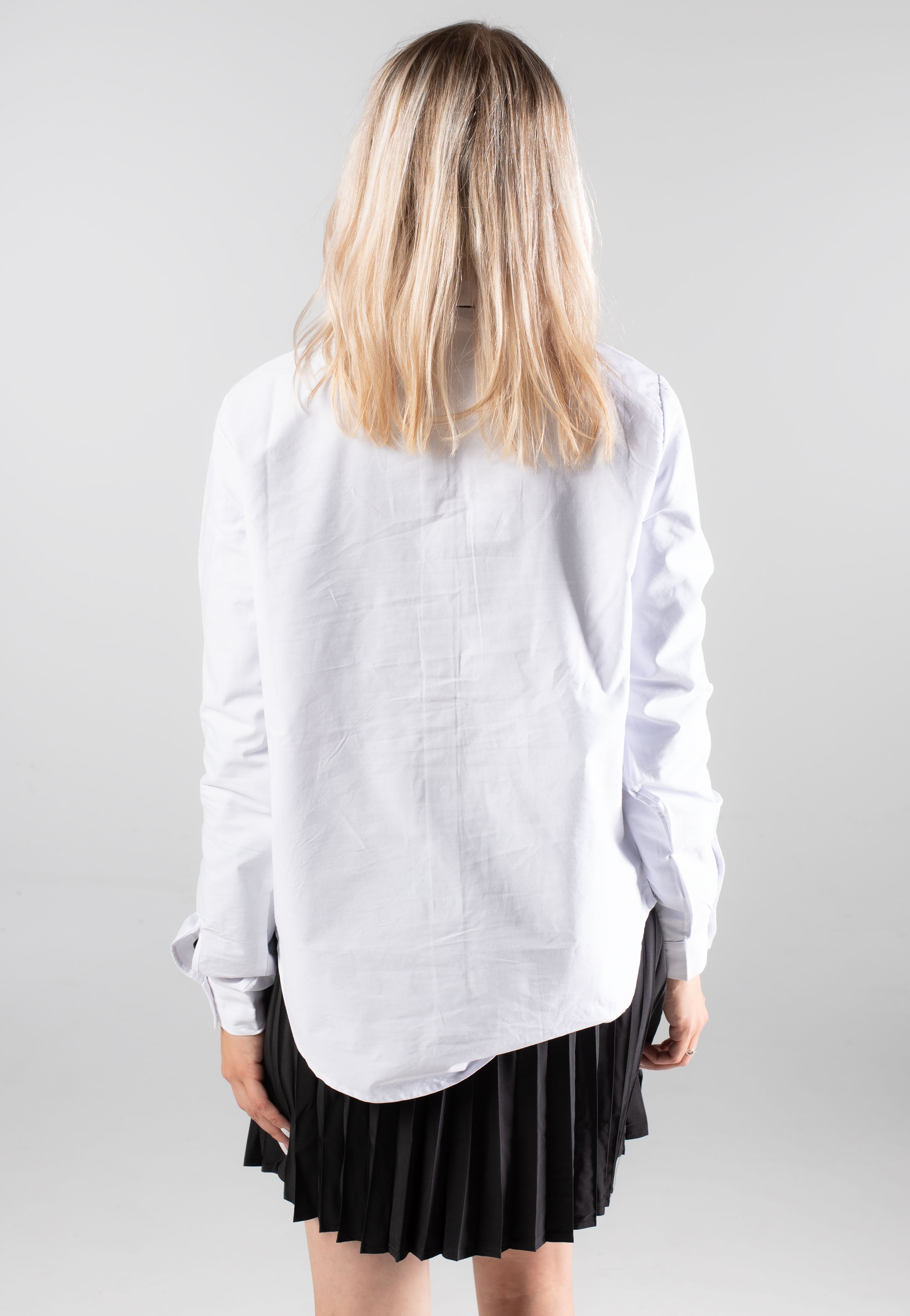 Noisy May - Freja Tie Bright White/Black - Shirt | Women-Image