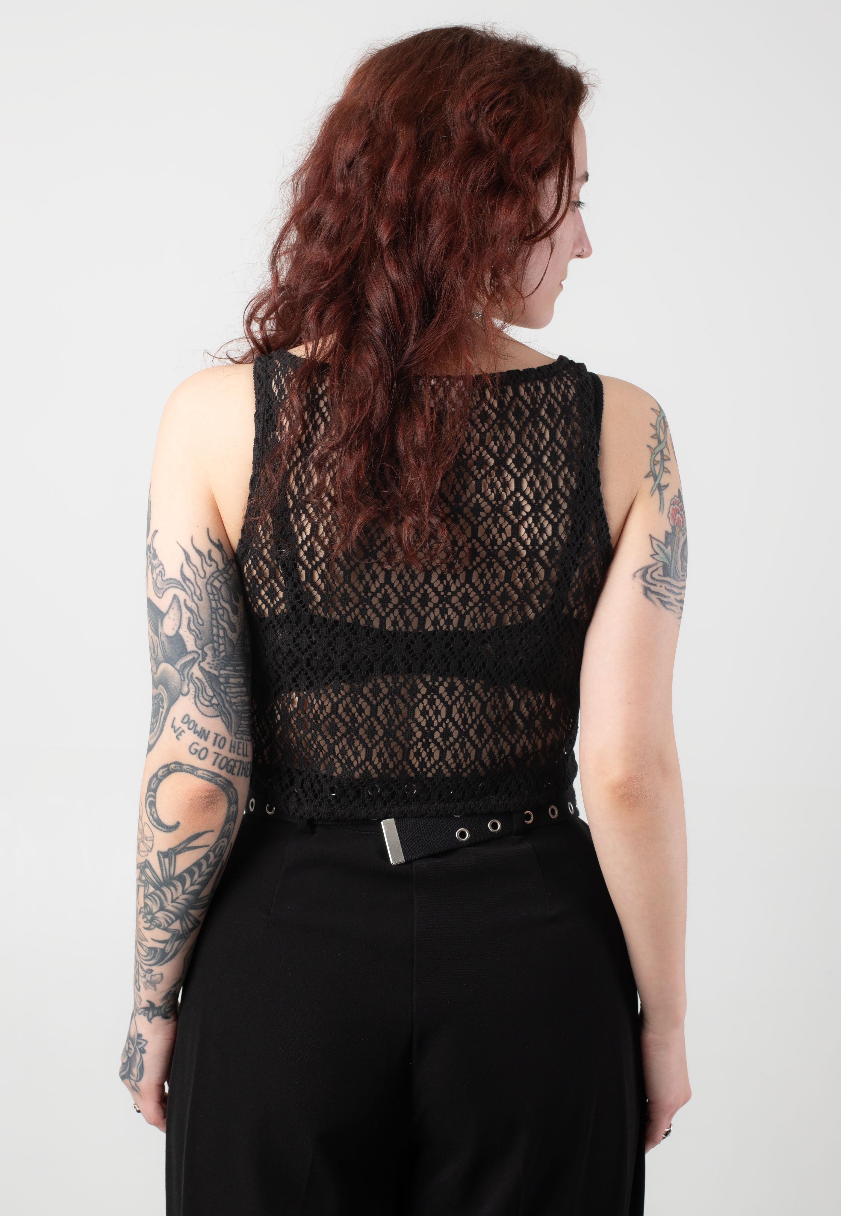 Noisy May - Iben Tie Crochet - Top | Women-Image