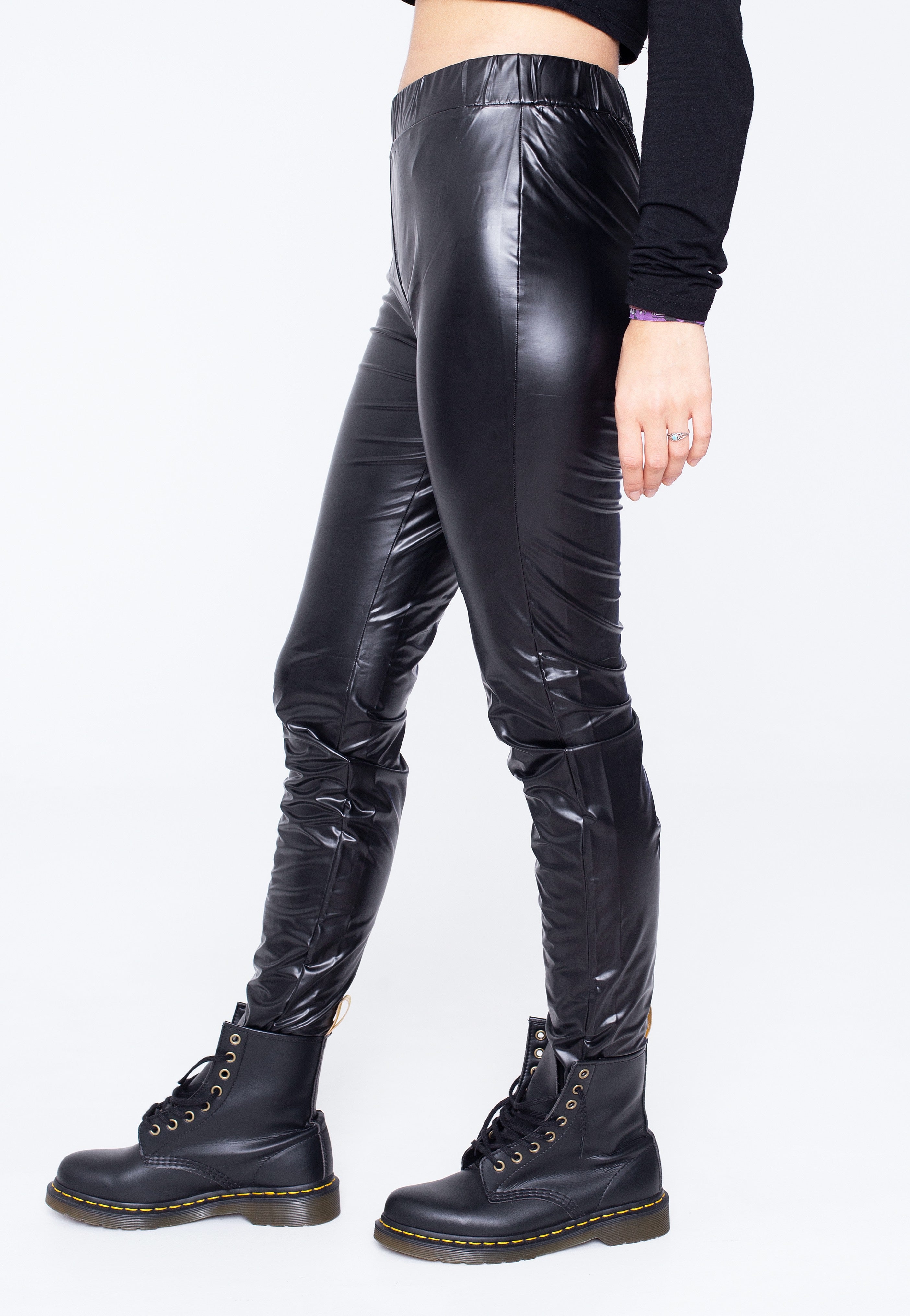 Noisy May - Jinna HW Slim Black - Leggings | Women-Image