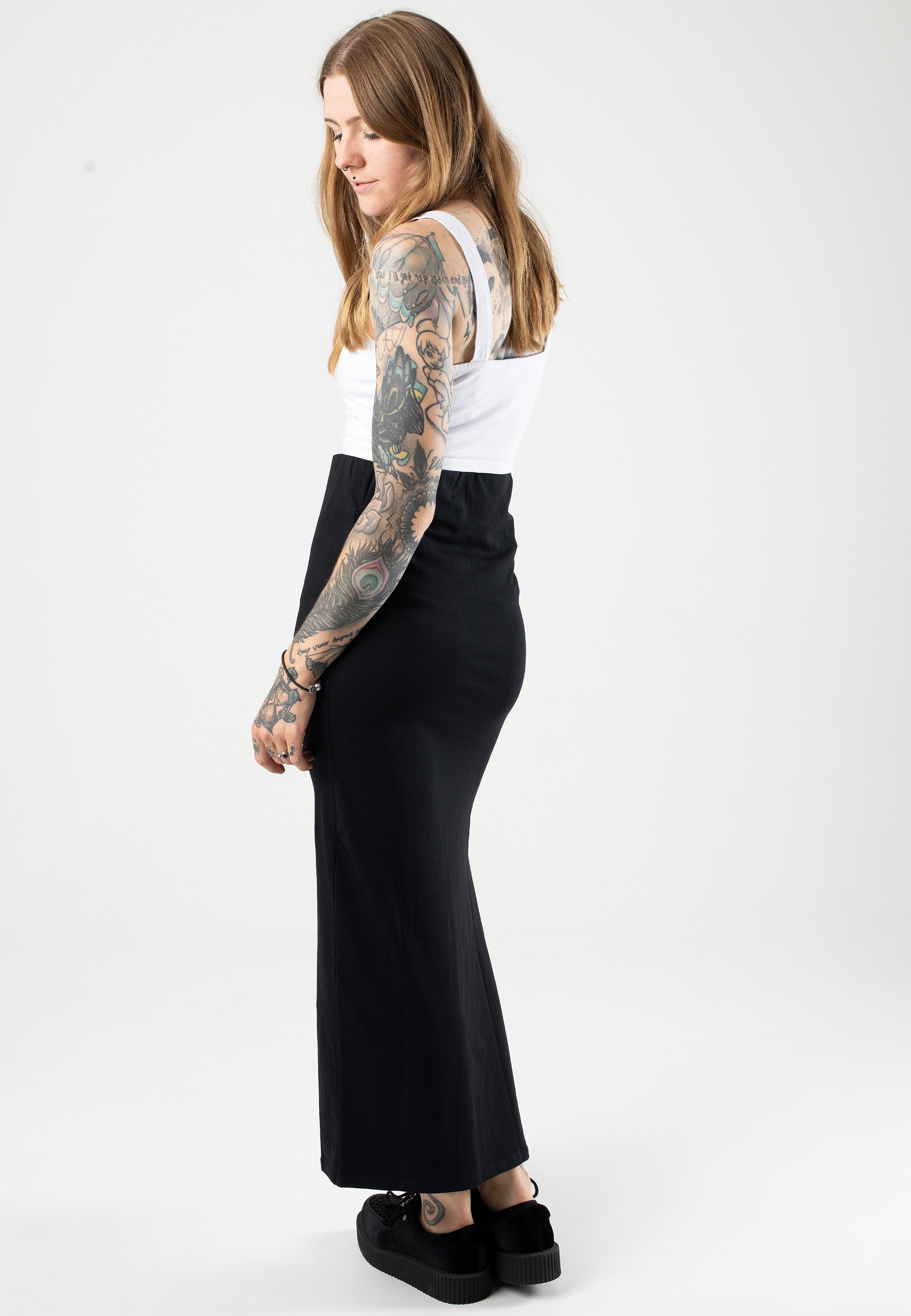 Noisy May - Kerry Ankle Slit Black - Skirt | Women-Image