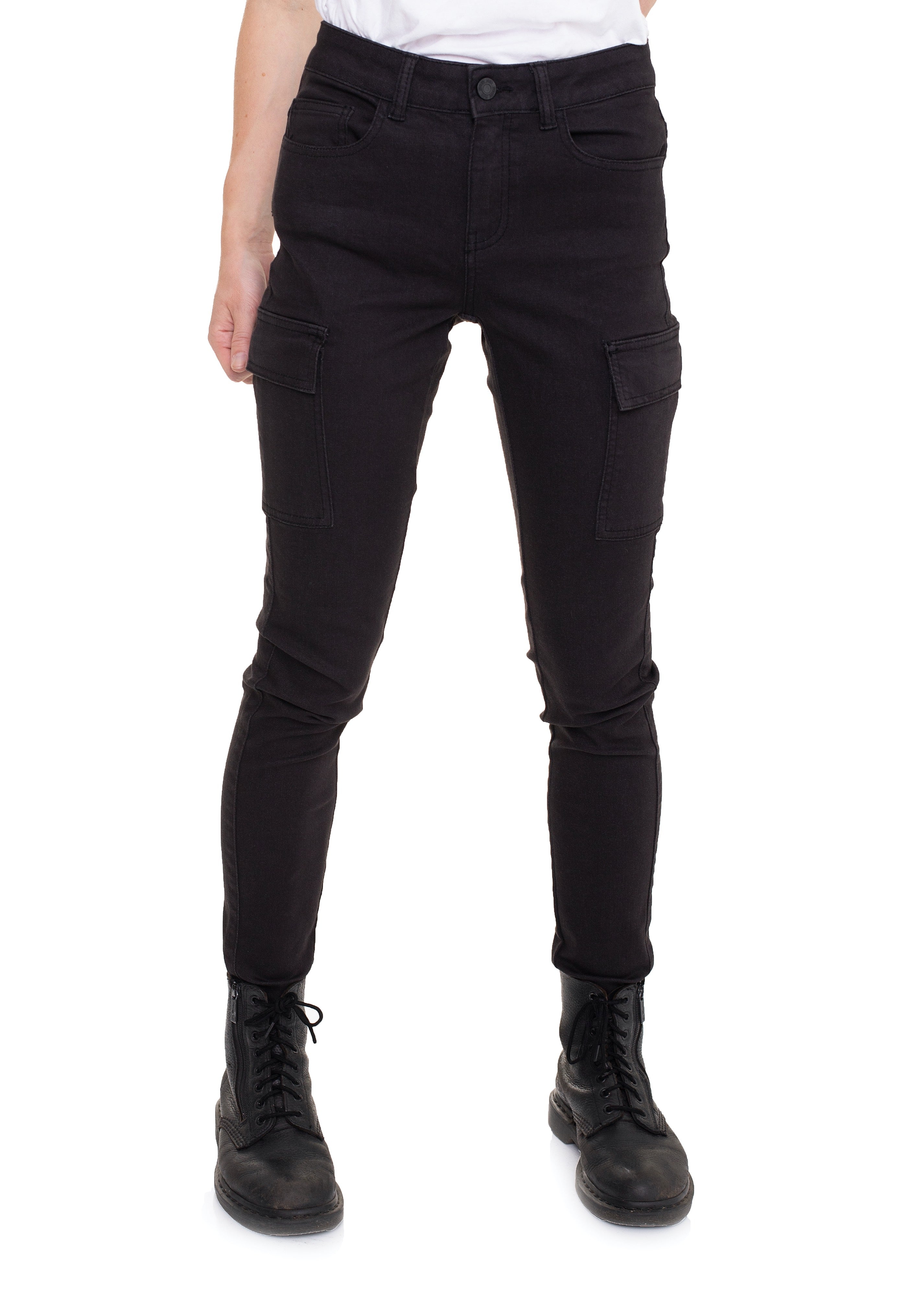 Noisy May - Lucy Utility Black - Jeggings | Women-Image