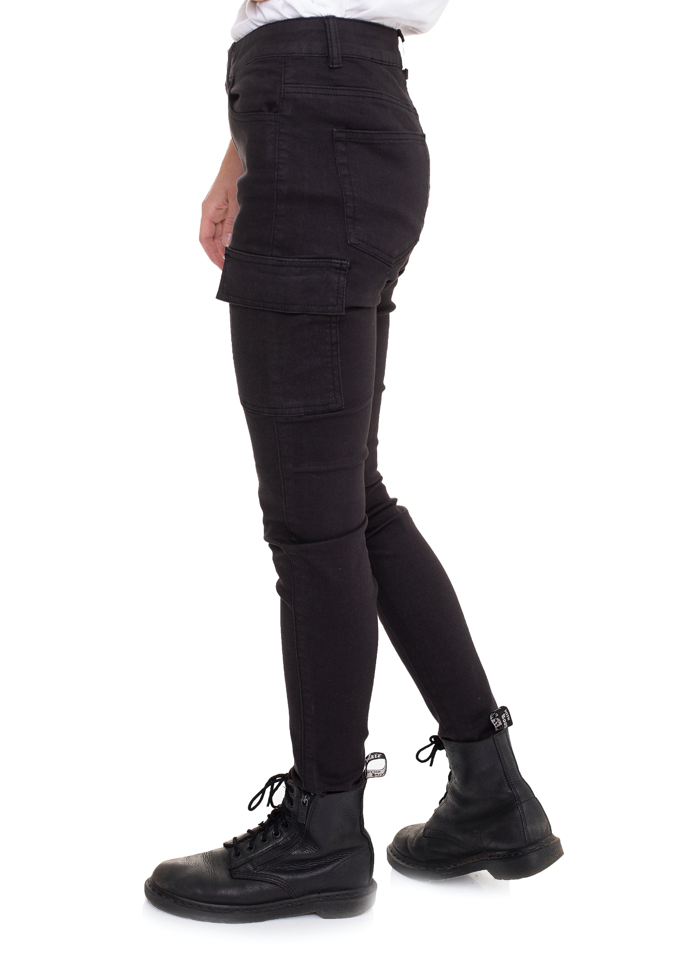 Noisy May - Lucy Utility Black - Jeggings | Women-Image