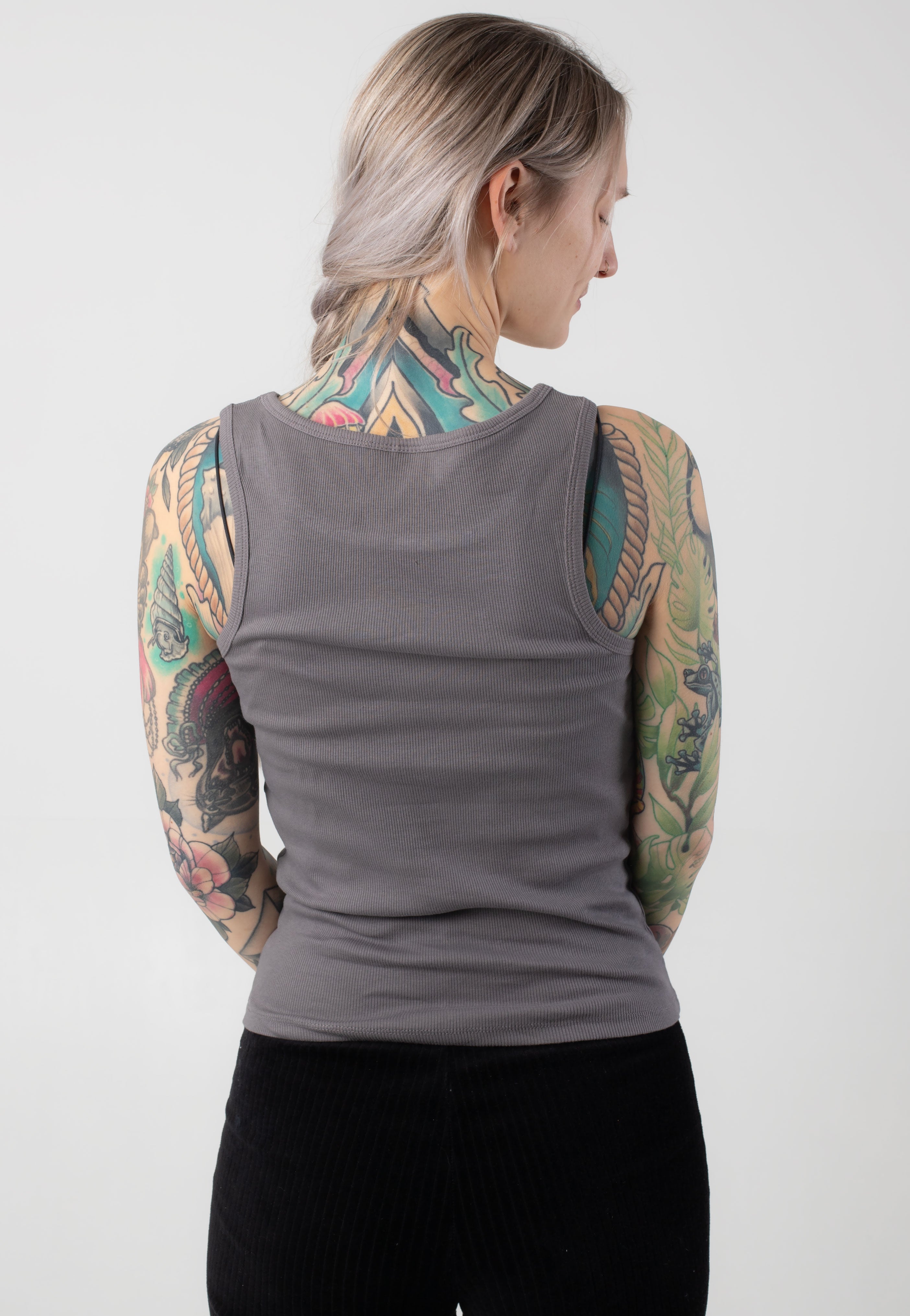 Noisy May - Maya Charcoal Gray - Tank | Women-Image