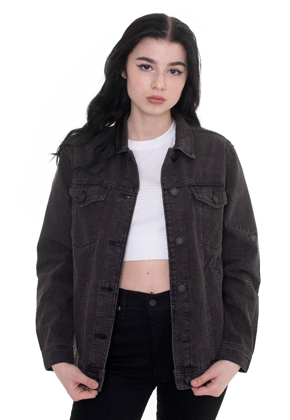 Noisy May - Ole Black - Jeans Jacket | Women-Image