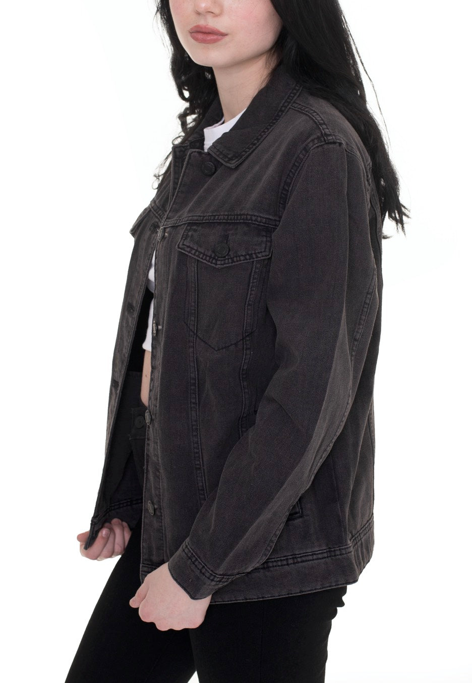 Noisy May - Ole Black - Jeans Jacket | Women-Image