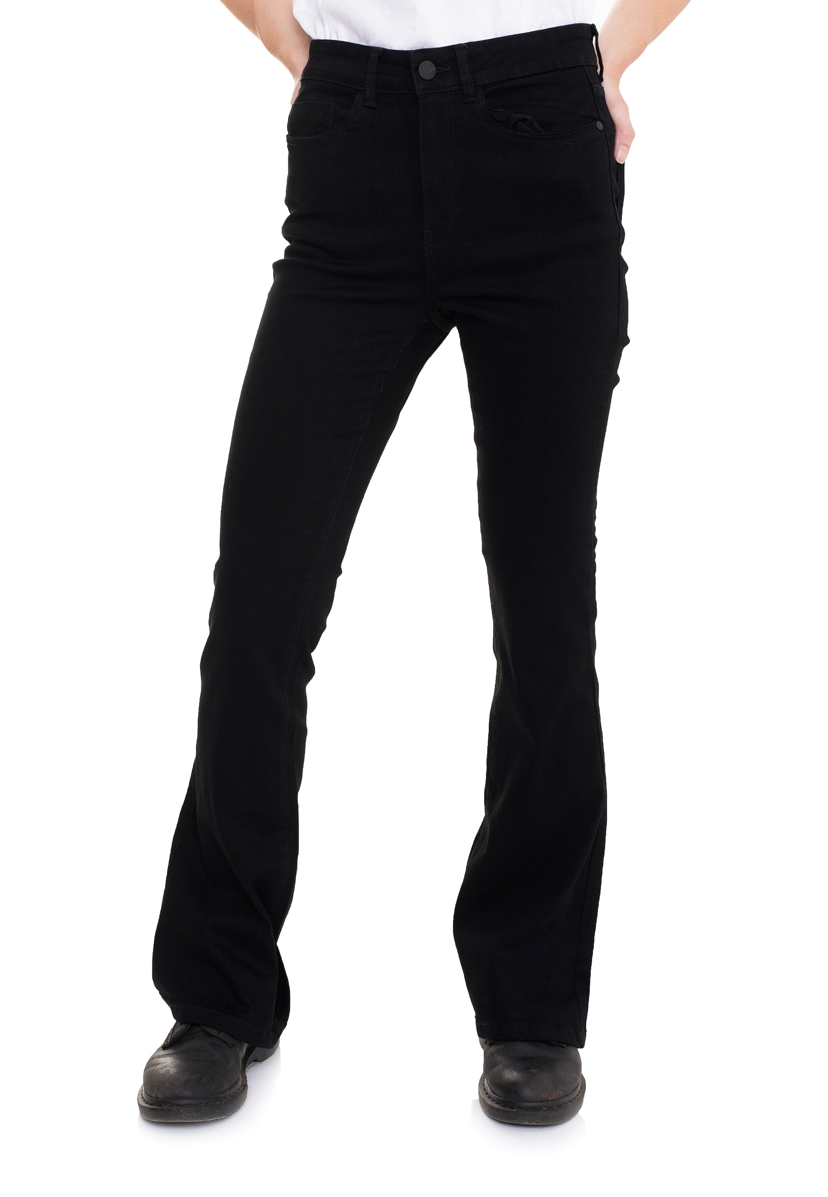 Noisy May - Sallie Flare Black - Jeans | Women-Image