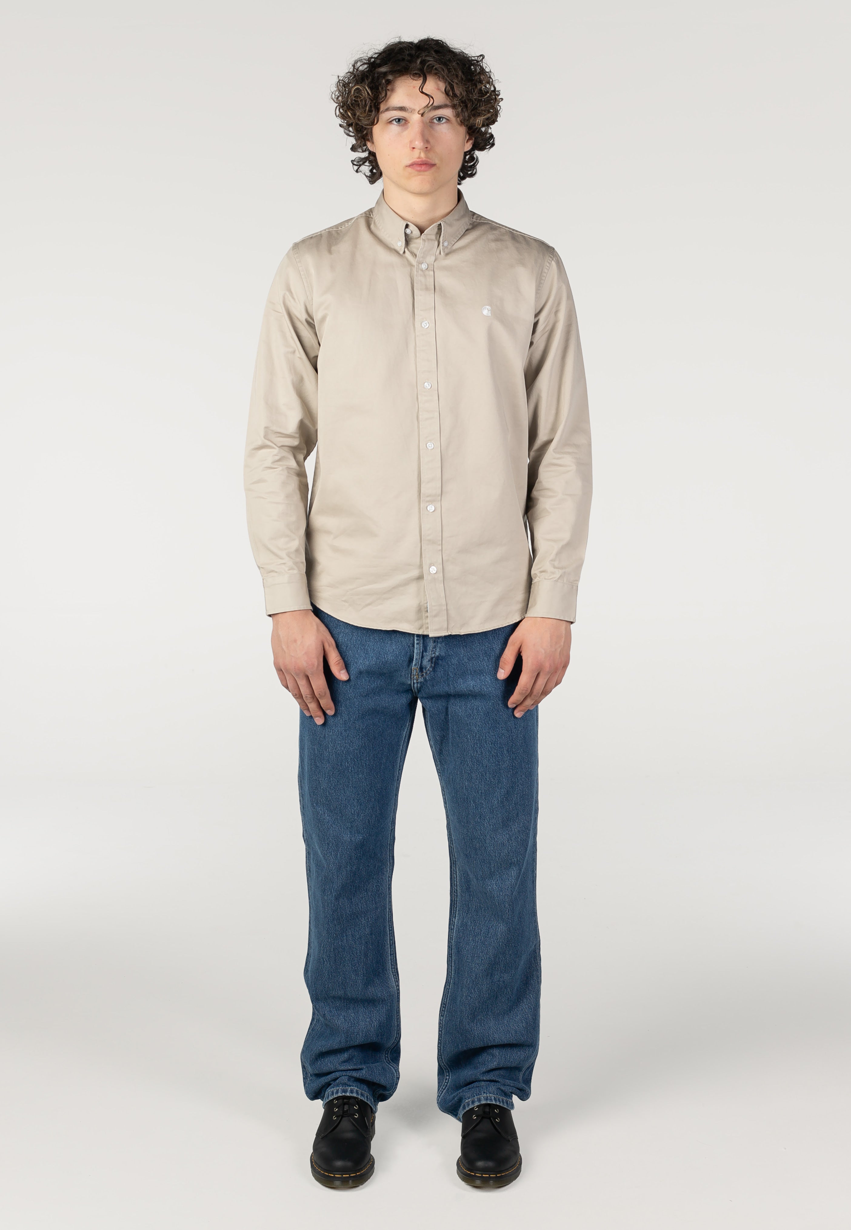 Carhartt WIP - Nolan Heavy Stone Wash Blue - Jeans | Men-Image