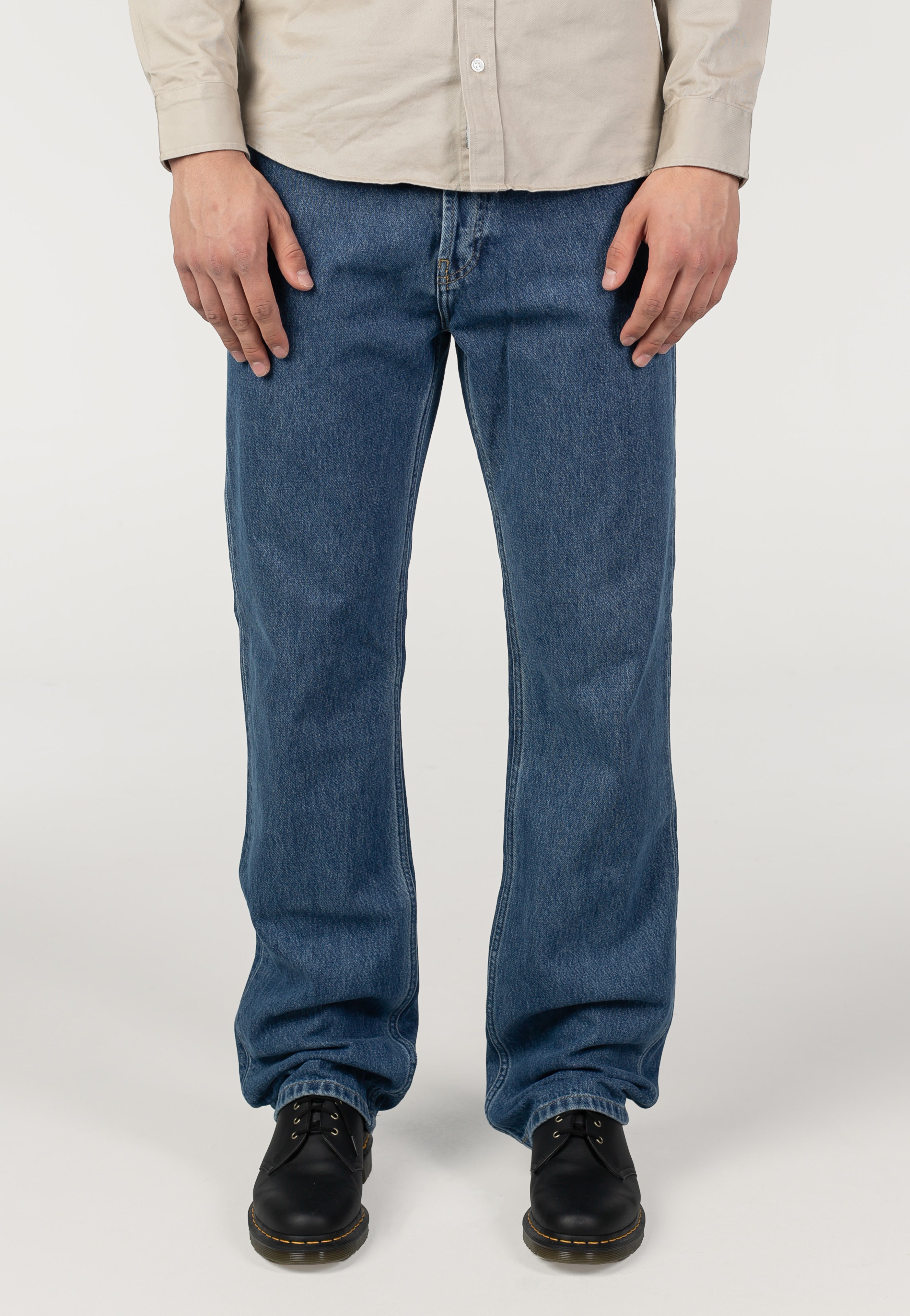 Carhartt WIP - Nolan Heavy Stone Wash Blue - Jeans | Men-Image