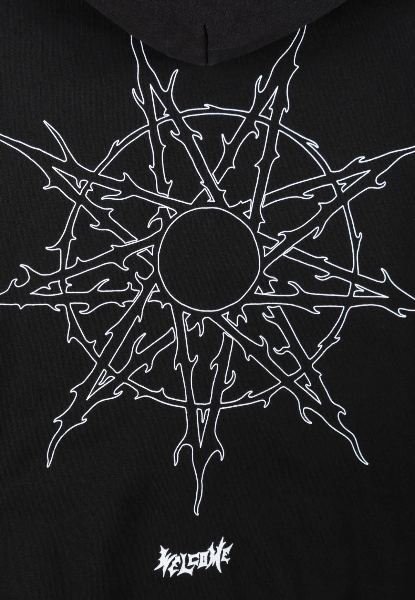 Welcome x Slipknot - Nonagram Printed Black - Zipper | Men-Image