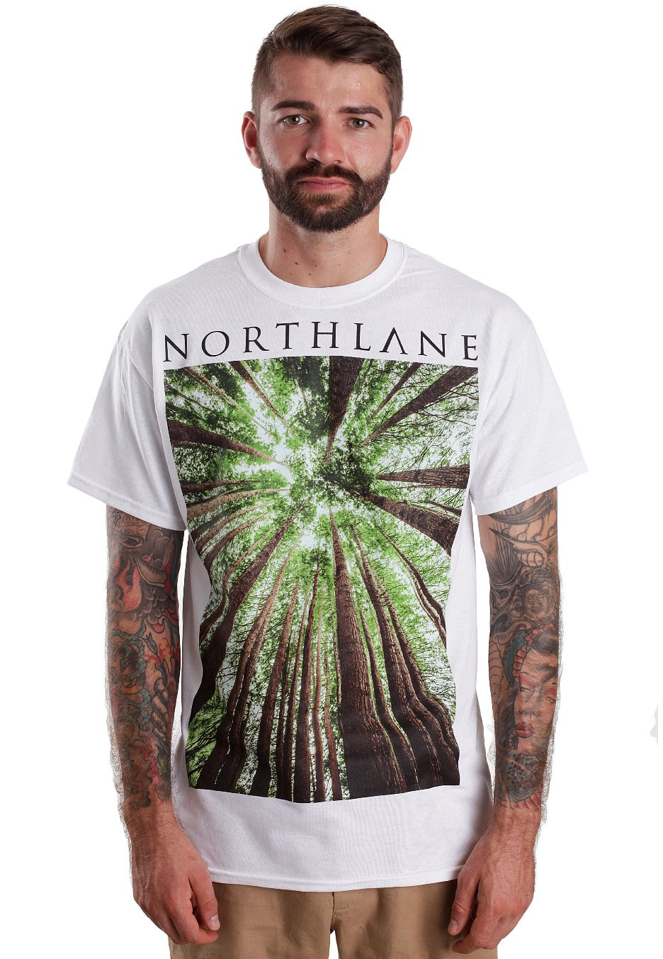 Northlane - Trees White - T-Shirt | Men-Image