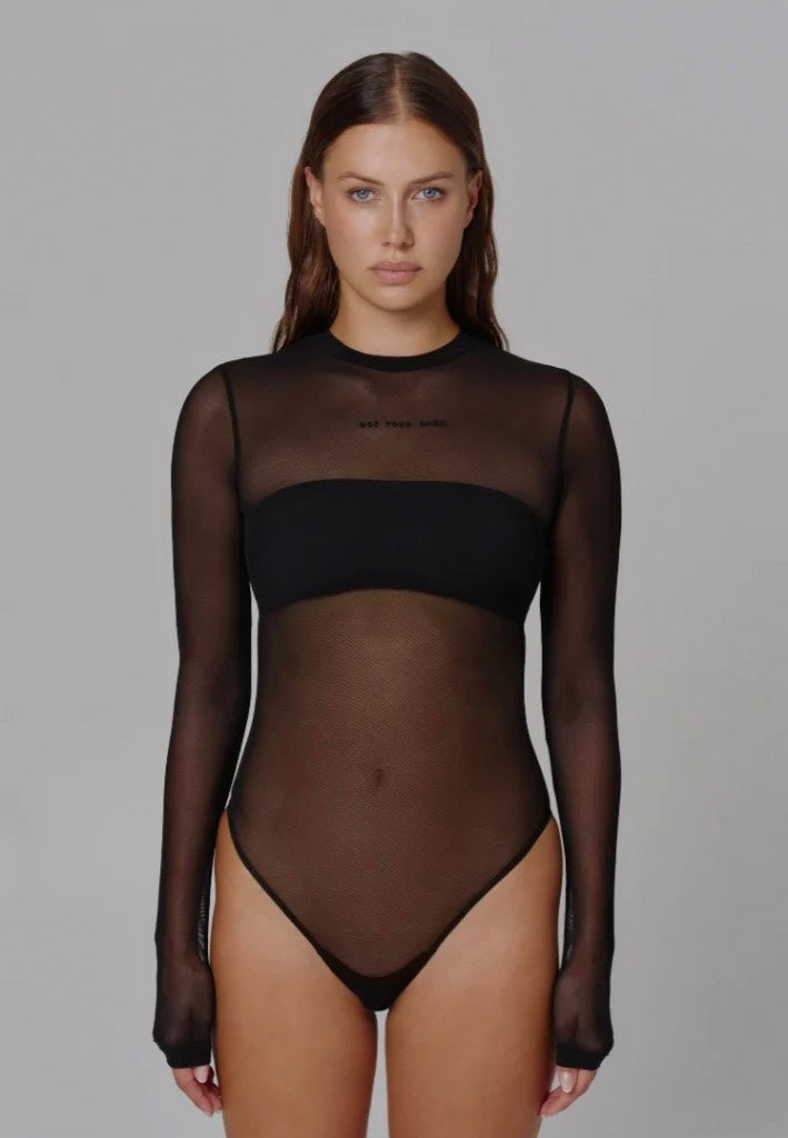 SaintSass - Not Your Babe Mesh - Body | Women-Image