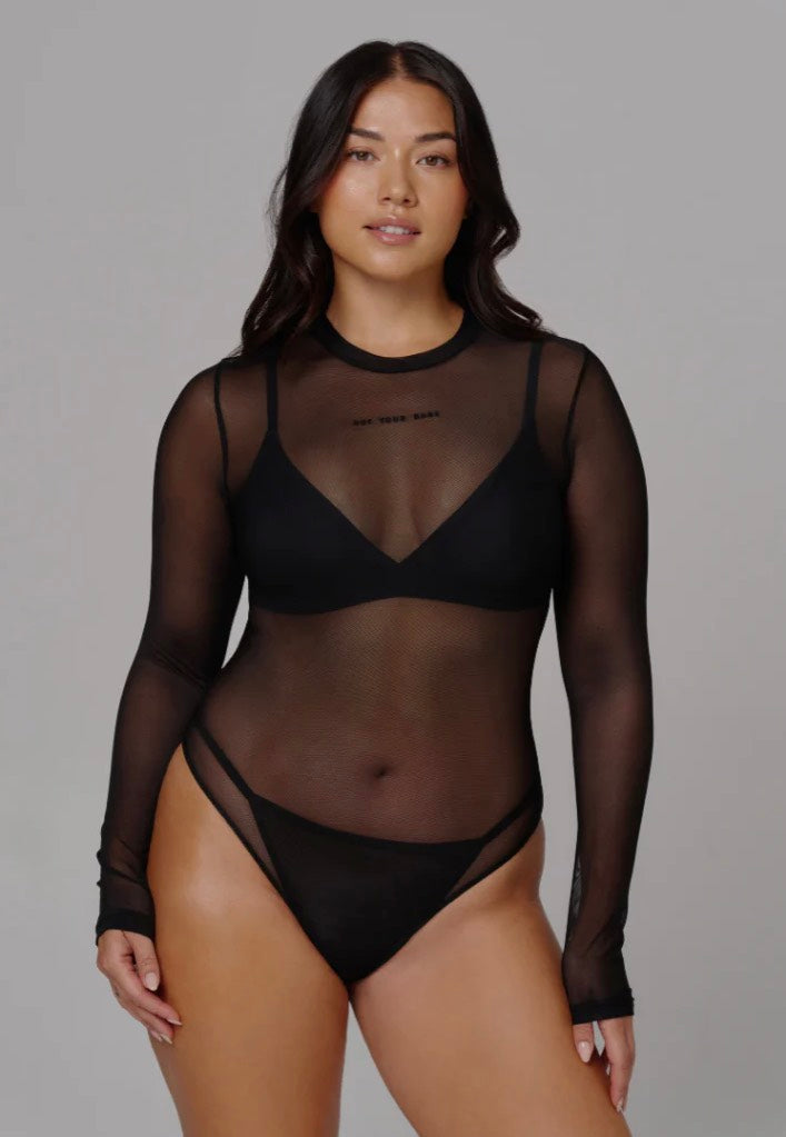 SaintSass - Not Your Babe Mesh - Body | Women-Image