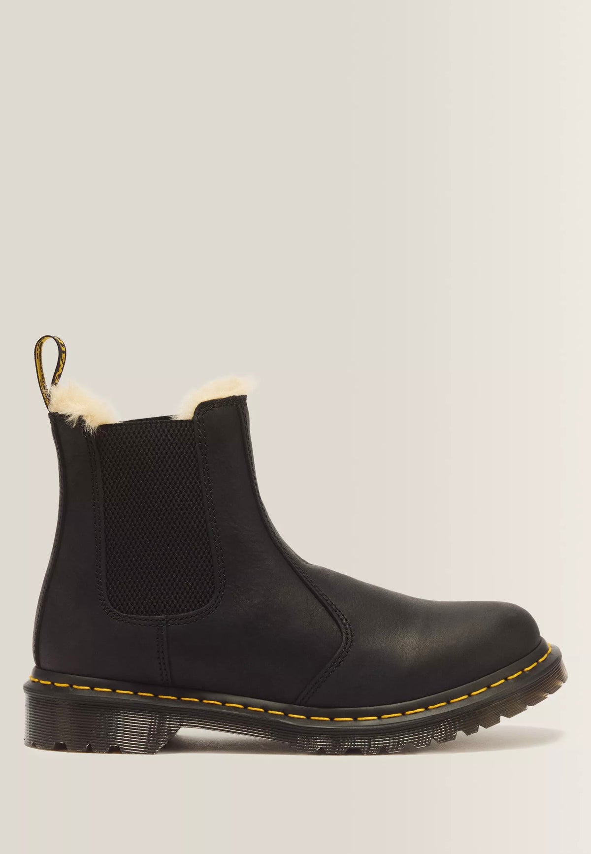Dr. Martens 2976 Leonore Burnished Wyoming Black Girl Shoes | Women-Image