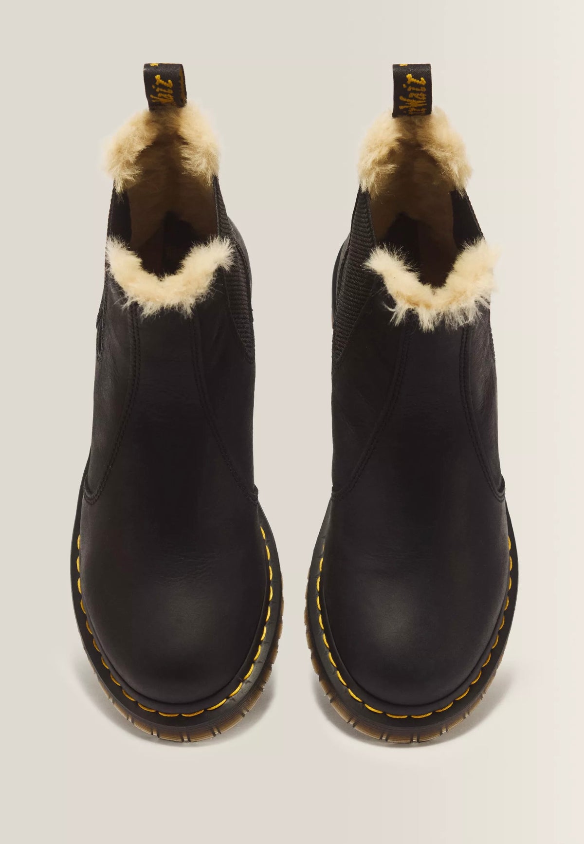 Dr. Martens 2976 Leonore Burnished Wyoming Black Chaussures pour fille | Women-Image