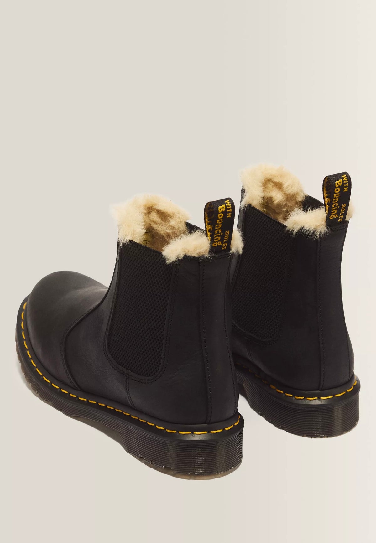 Dr. Martens 2976 Leonore Burnished Wyoming Black Chaussures pour fille | Women-Image