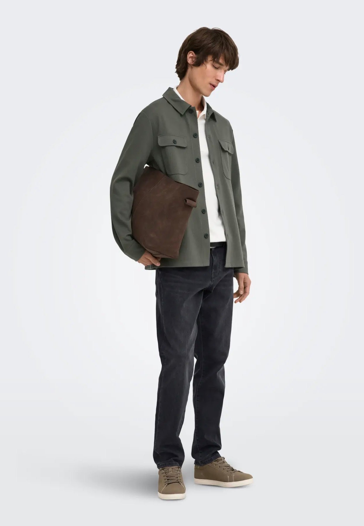 Only & Sons - Weft Regular Denim Washed Black - Jeans | Men-Image