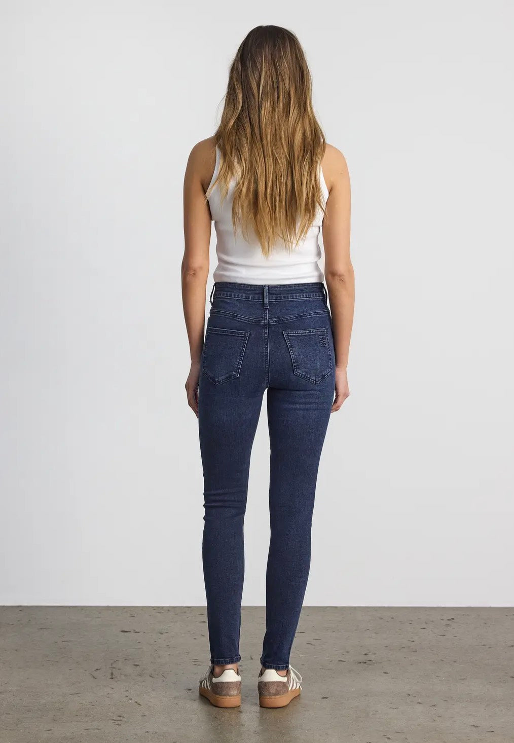 Noisy May - Sendie Dark Blue Denim - Jeans | Women-Image