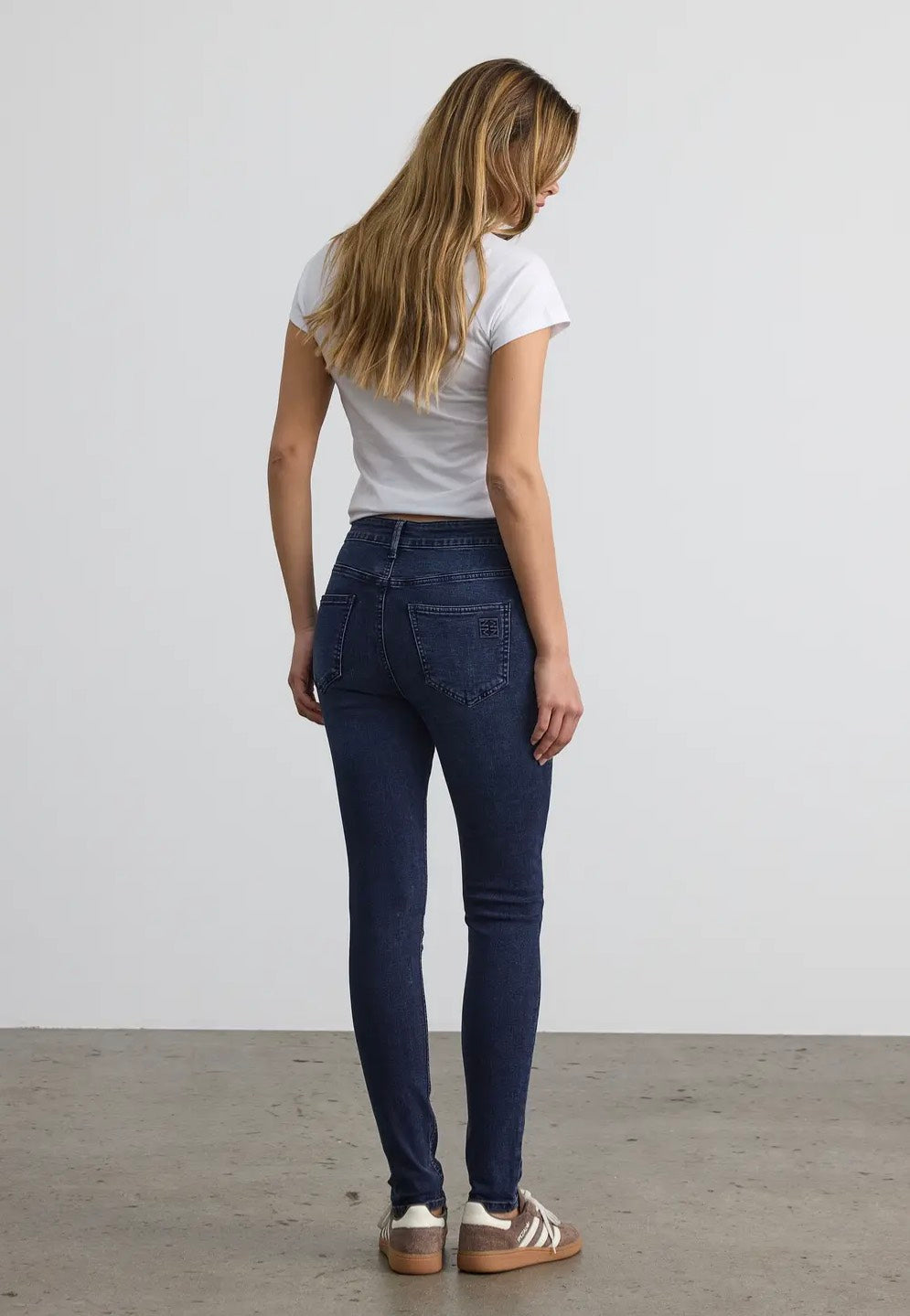 Noisy May - Sendie Dark Blue Denim - Jeans | Women-Image