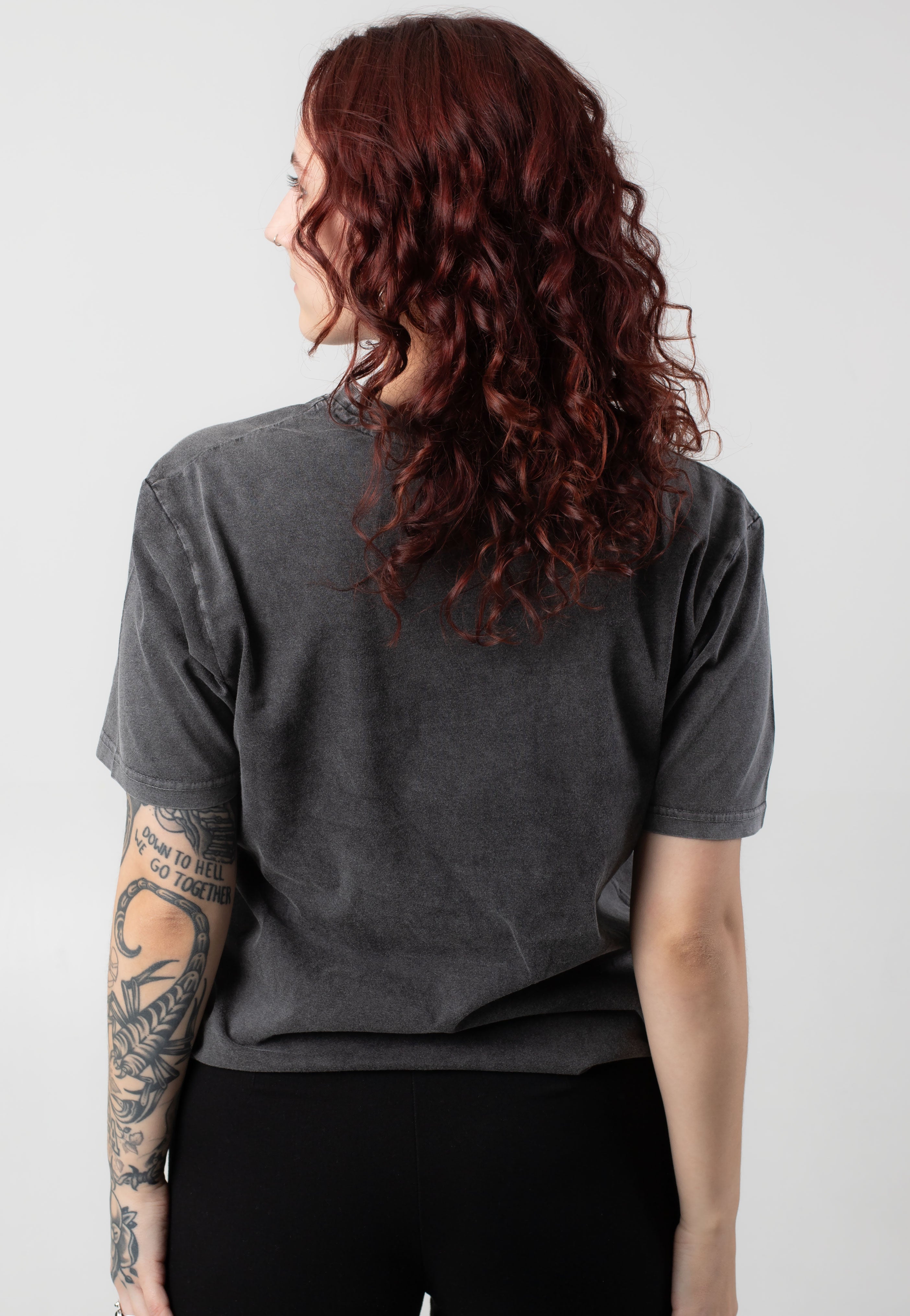 Oasis - Logo Splat Stone Washed - T-Shirt | Impericon