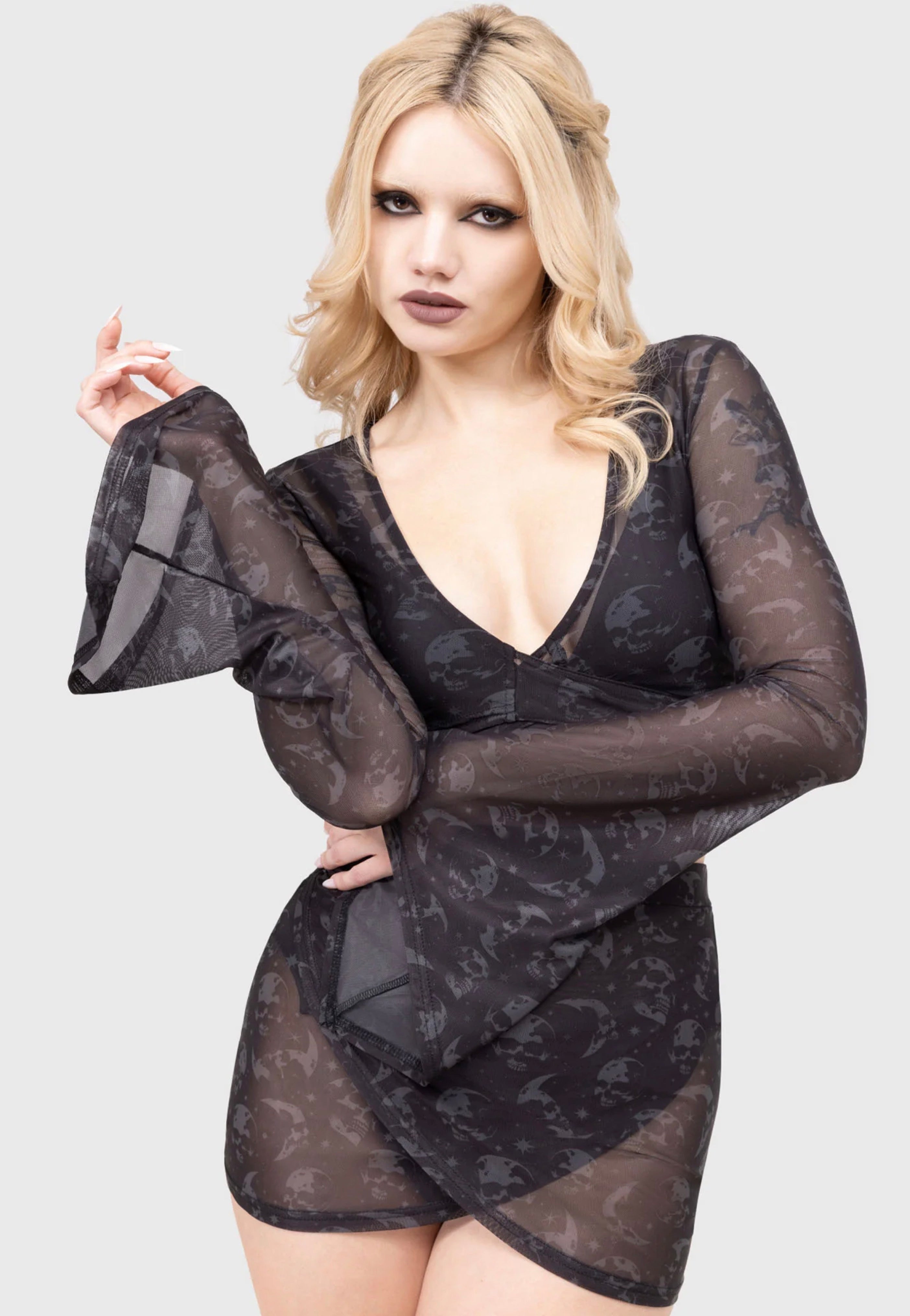 Killstar - Obsidian Oasis Black - Beach Set | Women-Image