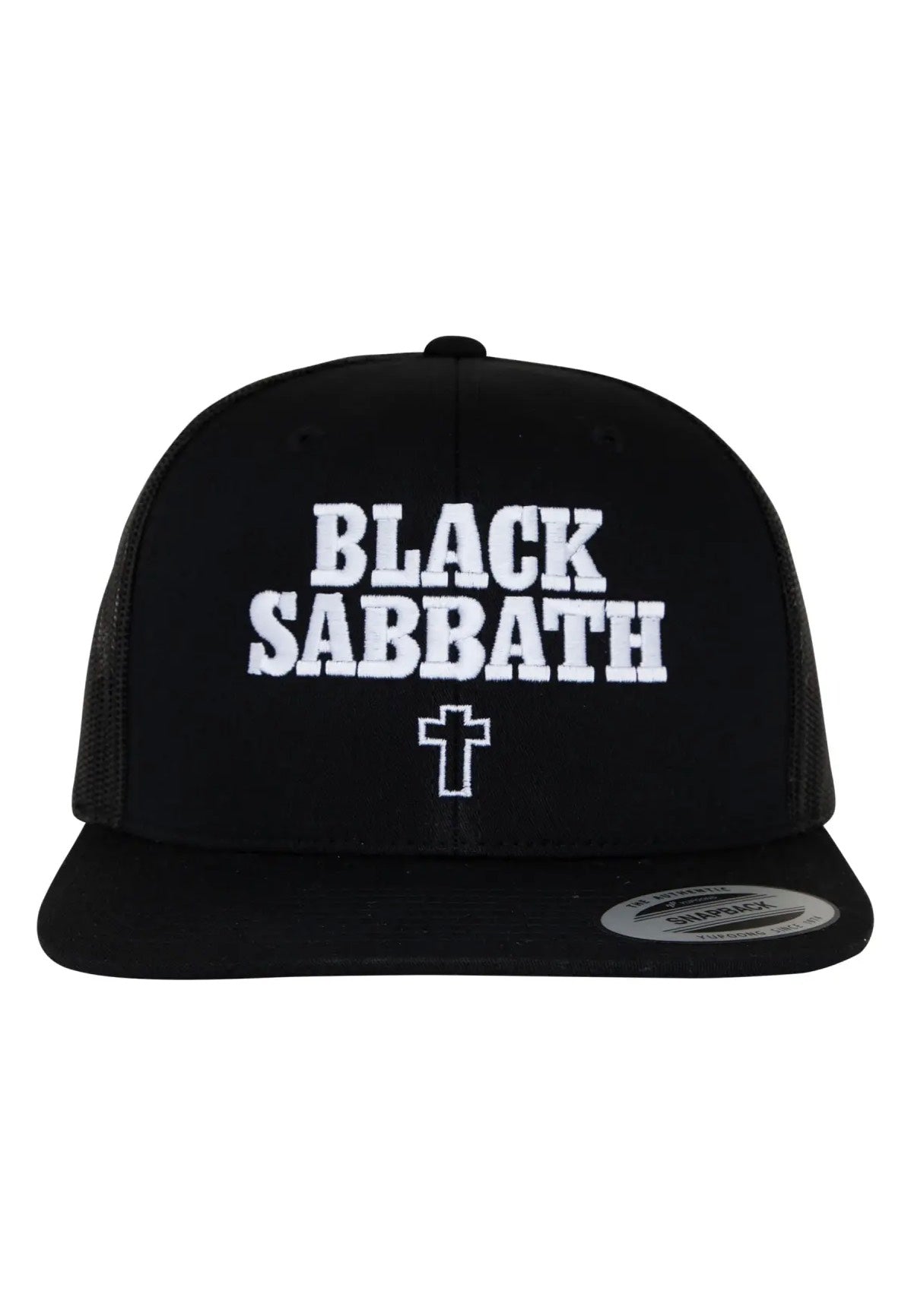 OJ Wheels x Black Sabbath - Structured 6-Panel Mesh - Cap | Neutral-Image