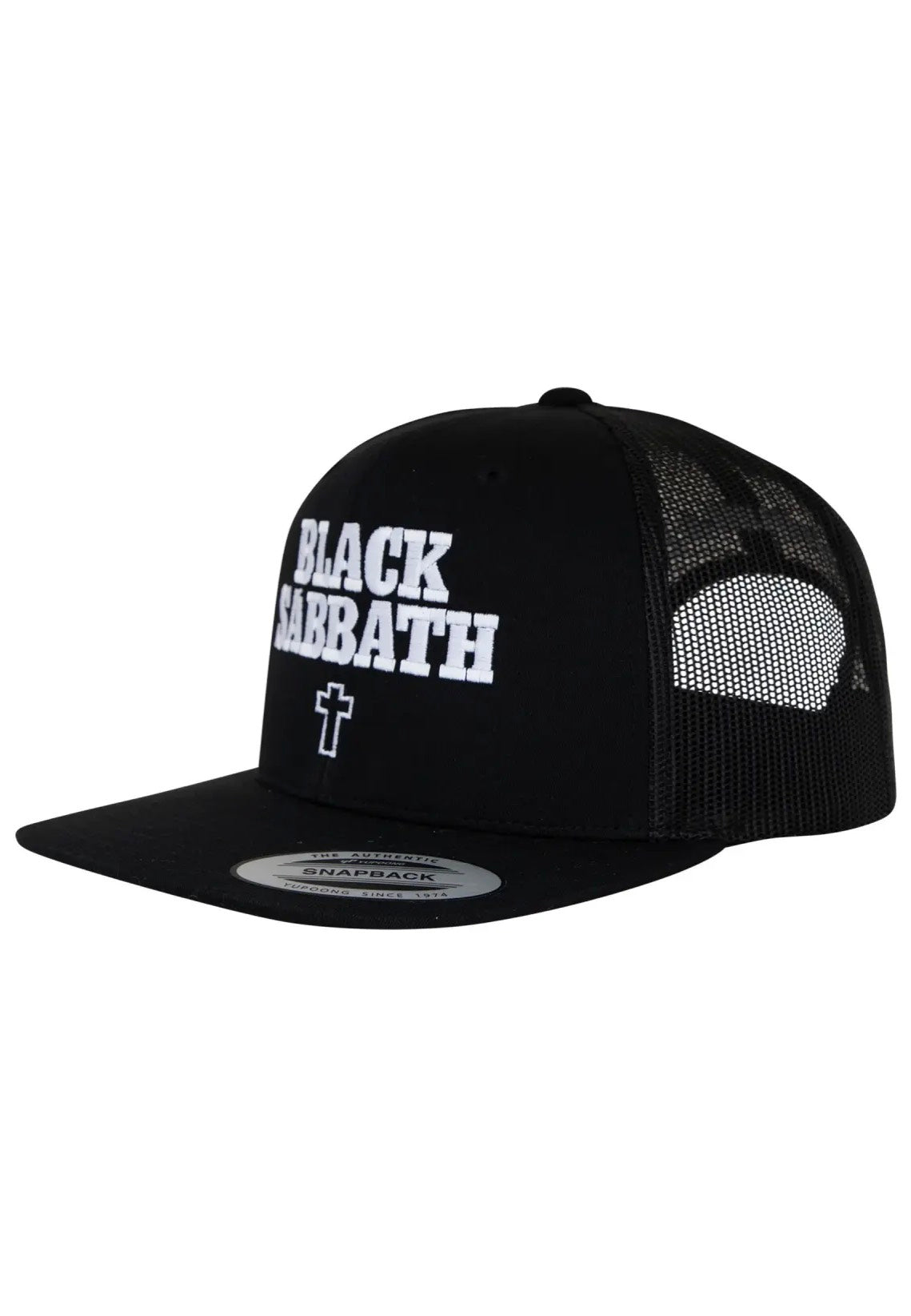 OJ Wheels x Black Sabbath - Structured 6-Panel Mesh - Cap | Neutral-Image