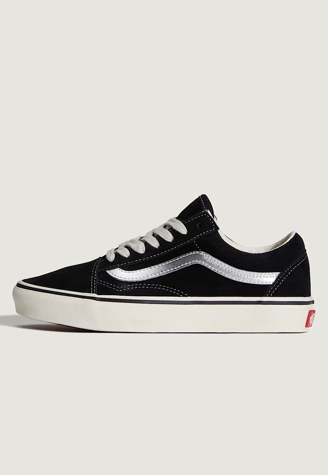 Vans - Old Skool Metallic Sidestripe Black/Silver - Shoes | Women-Image