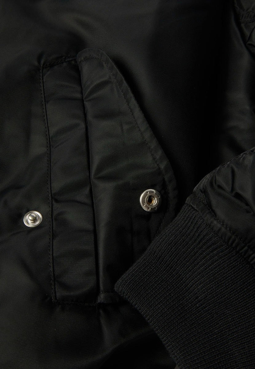 HUF Olympia Flight Black Jacket | Men-Image