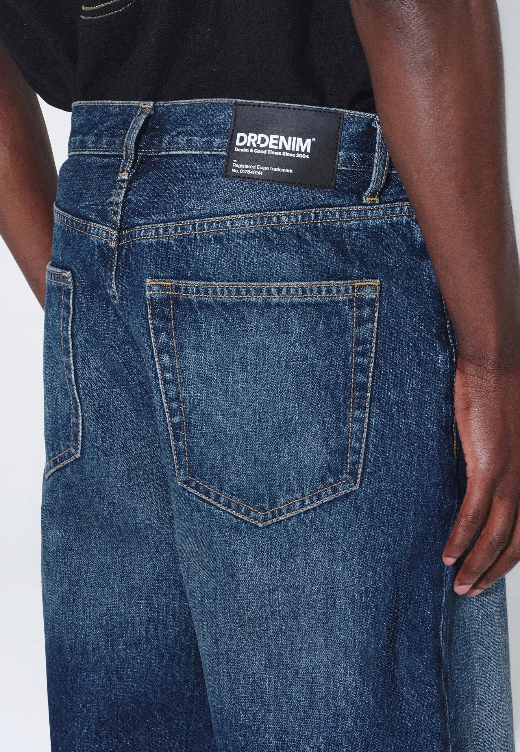 Dr. Denim - Omar Stream Dark Fade Vintage - Shorts | Men-Image
