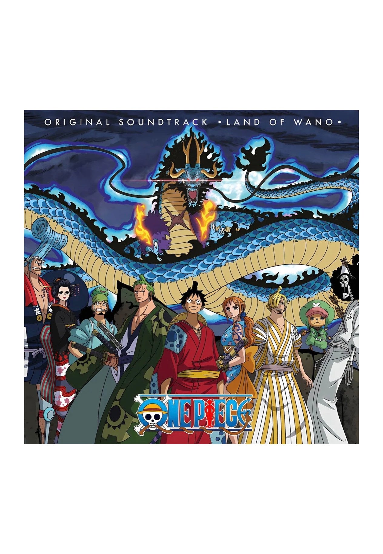 One Piece - Land Of Wano OST (Kohei Tanaka) Ltd. Grey - Marbled Vinyl | Neutral-Image