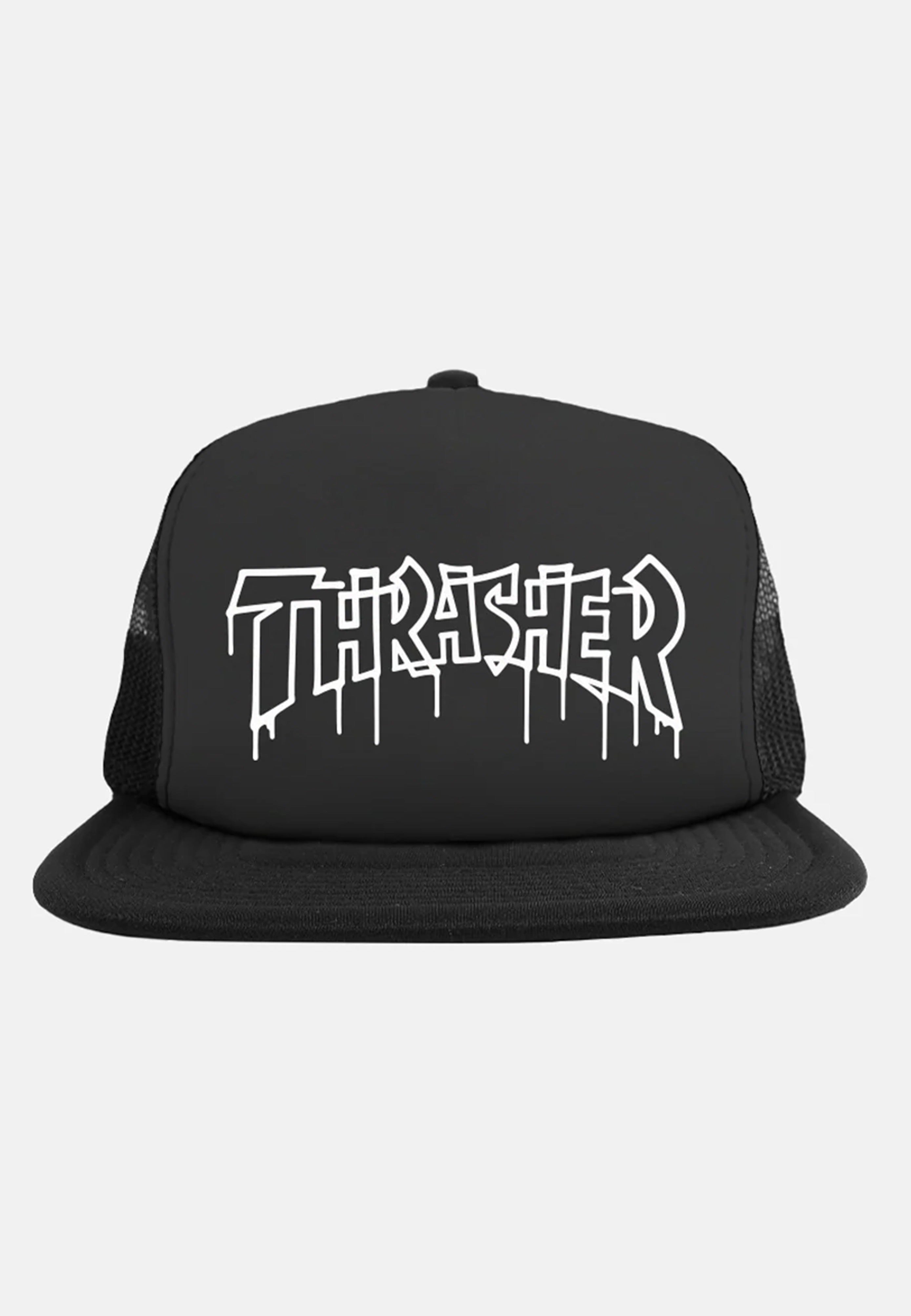 Thrasher - One-Liner Black/Black - Cap | Neutral-Image